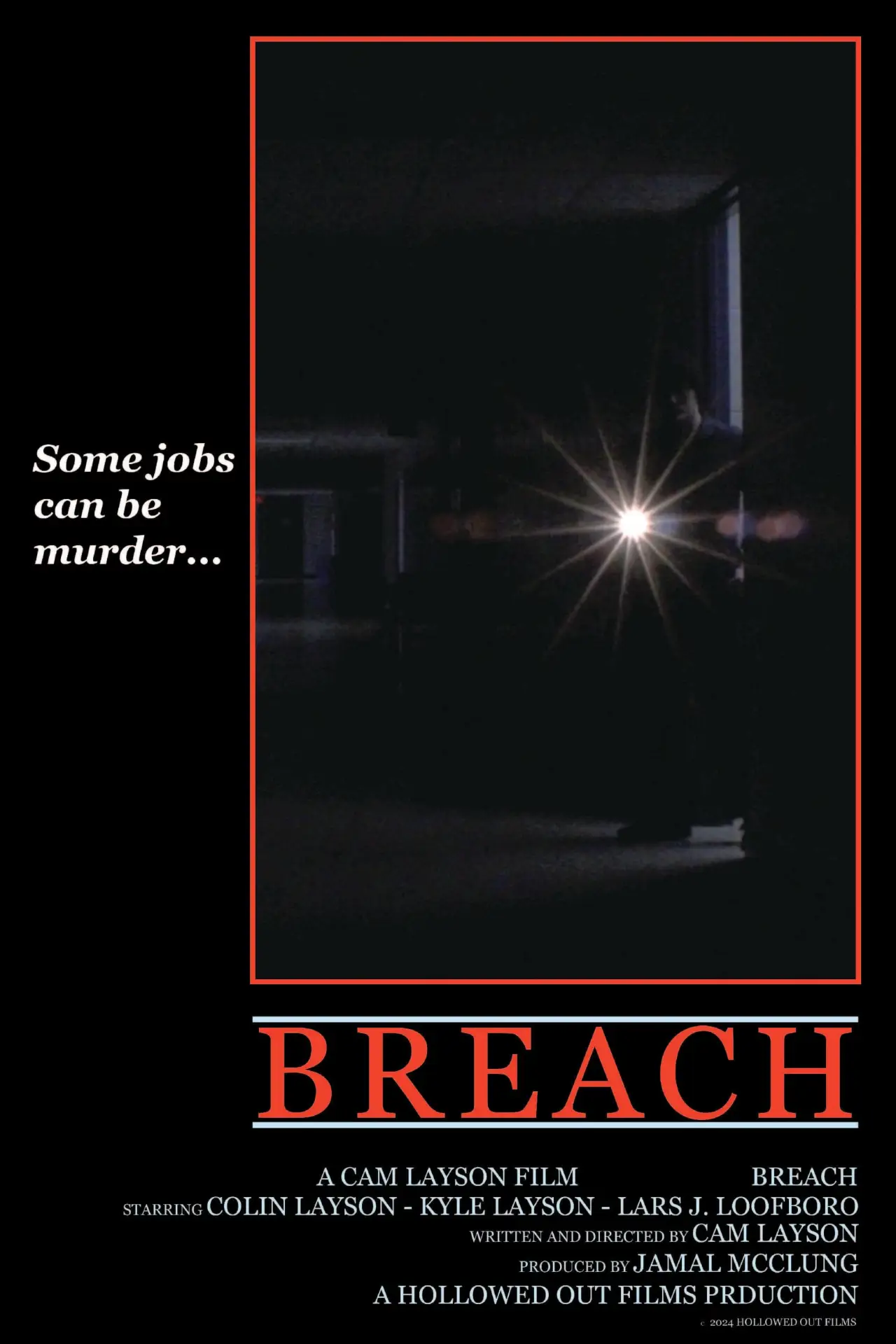 Plakat filmowy "BREACH"