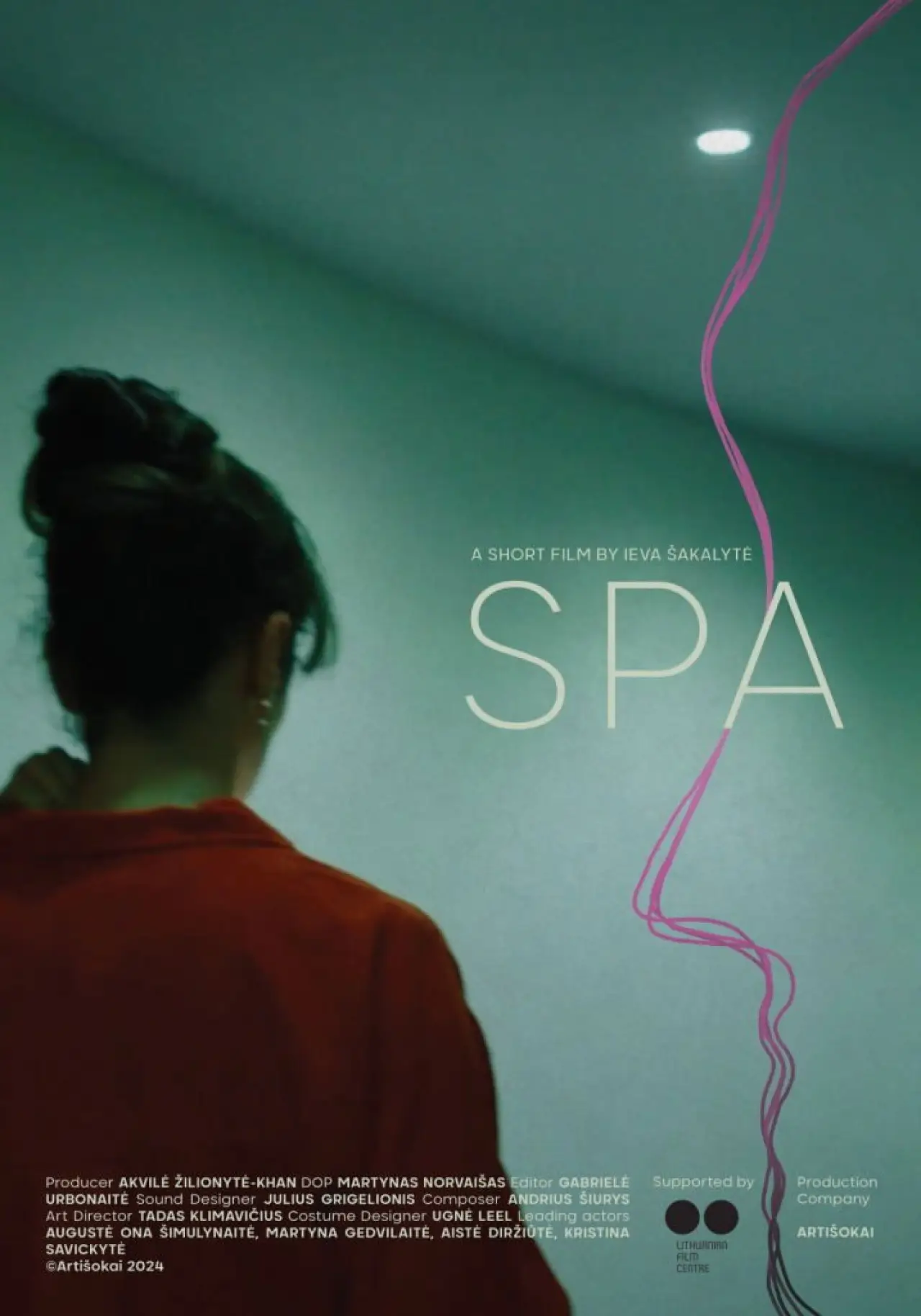 Plakat filmowy "SPA"