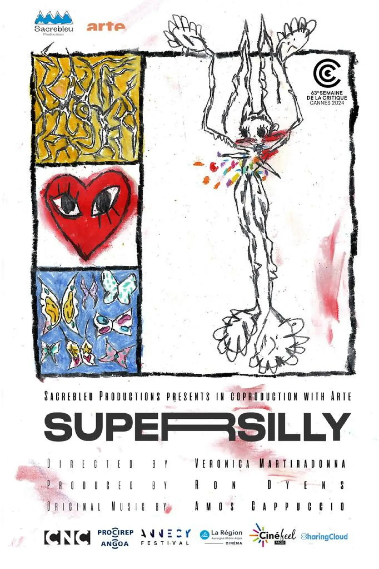 Plakat filmowy "Supersilly"