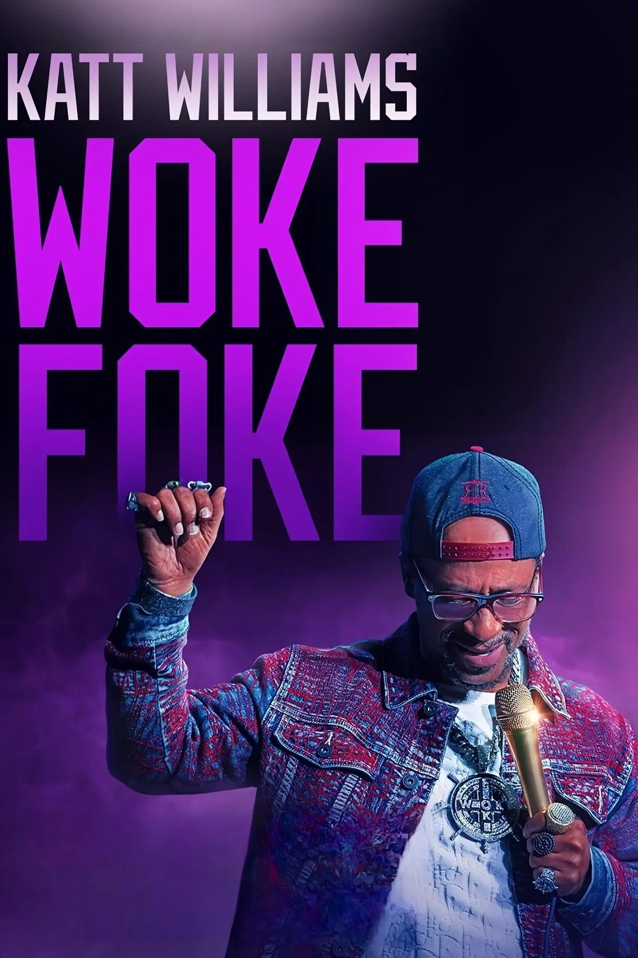 Plakat filmowy "Katt Williams: Woke Foke"