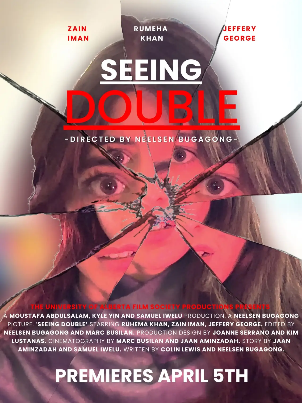 Plakat filmowy "Seeing Double"