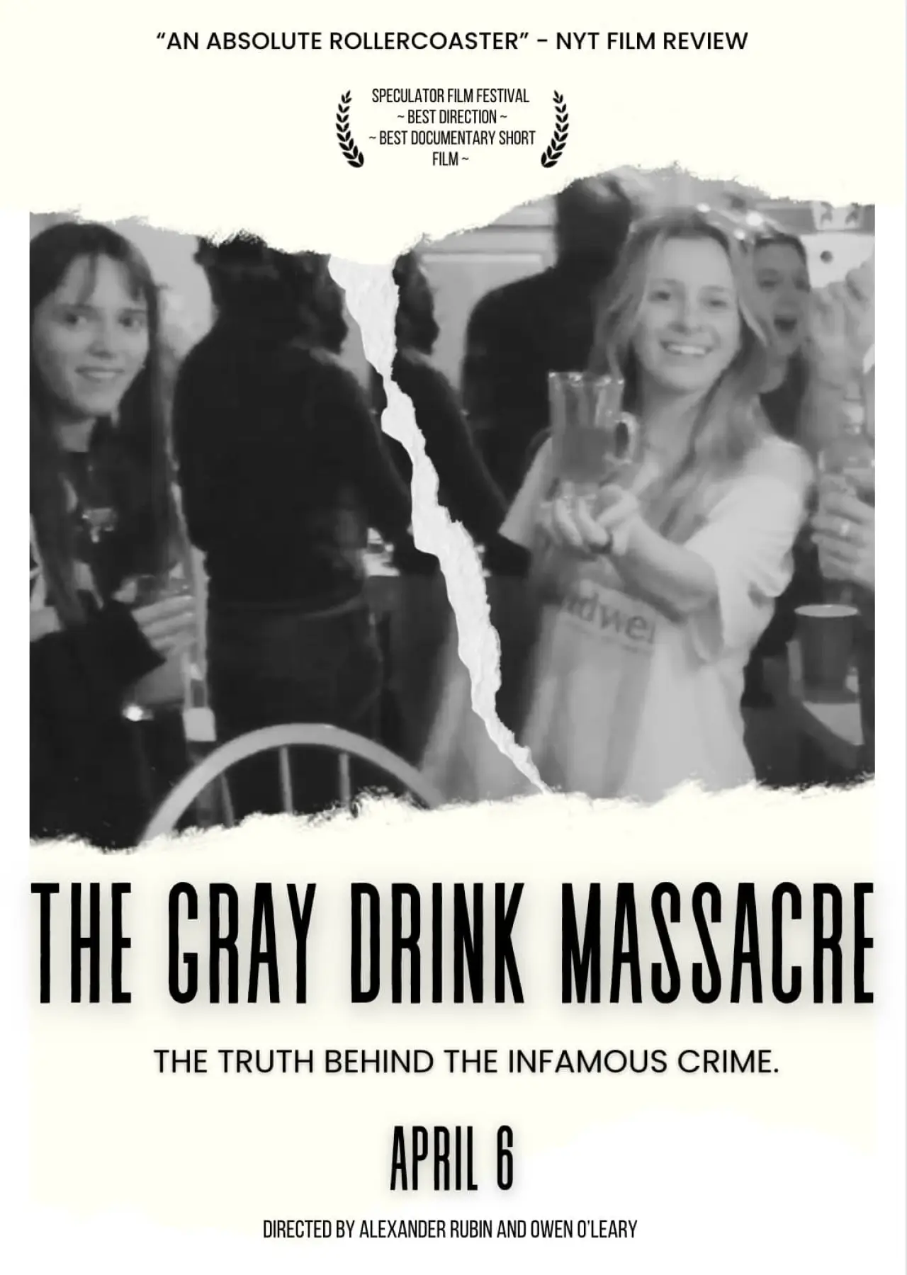 Plakat filmowy "The Gray Drink Massacre"