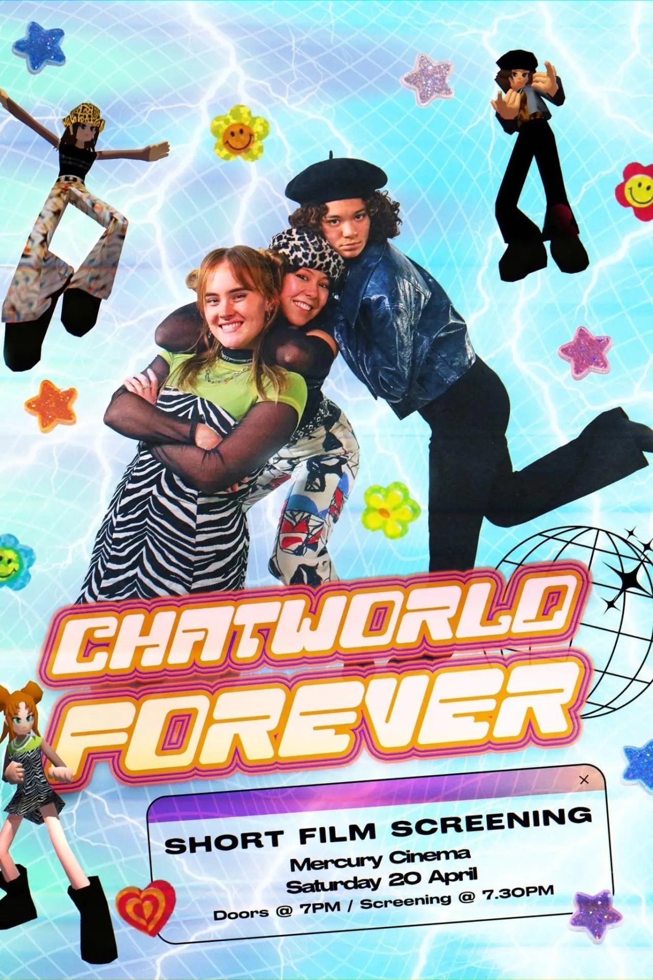 Plakat filmowy "Chatworld Forever"
