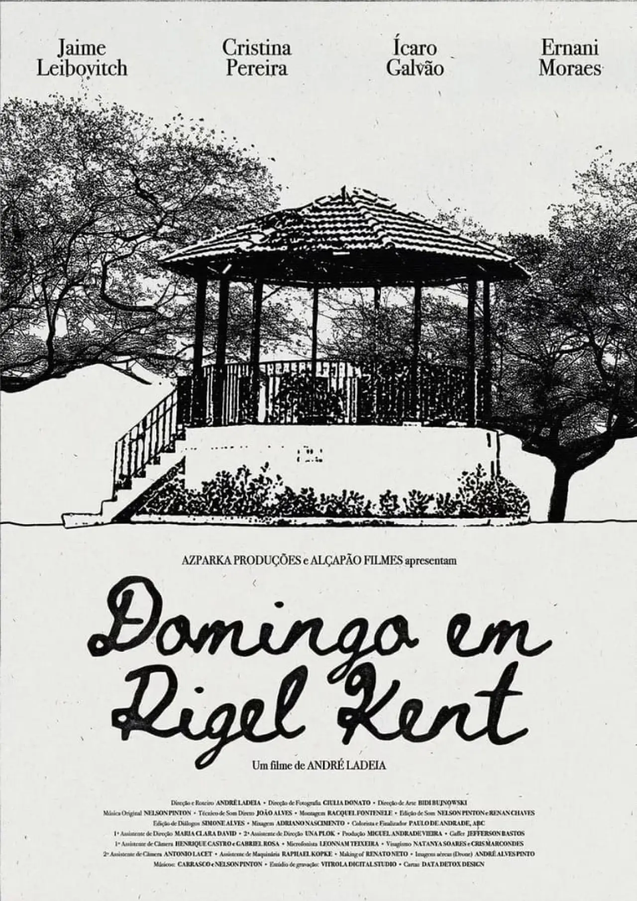 Plakat filmowy "Domingo em Rigel Kent"