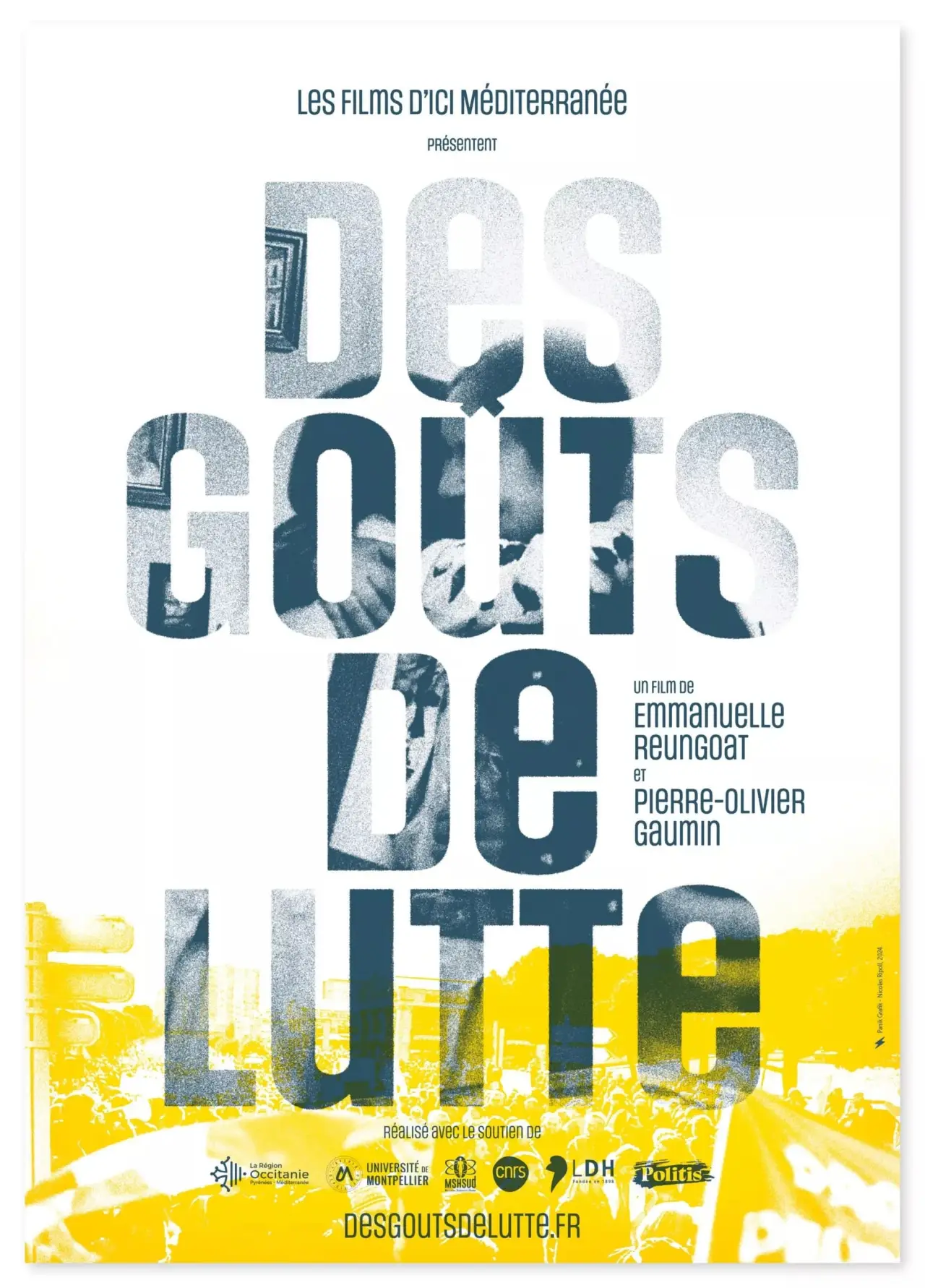 Plakat filmowy "Des goûts de Lutte"