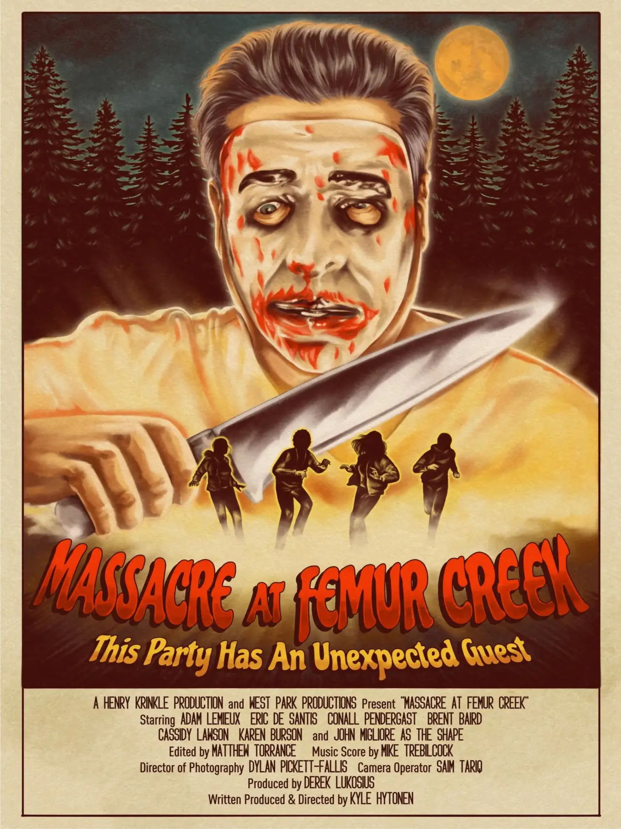 Plakat filmowy "Massacre at Femur Creek"
