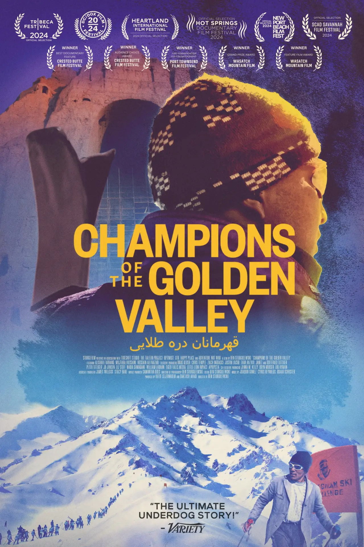 Plakat filmowy "Champions of the Golden Valley"