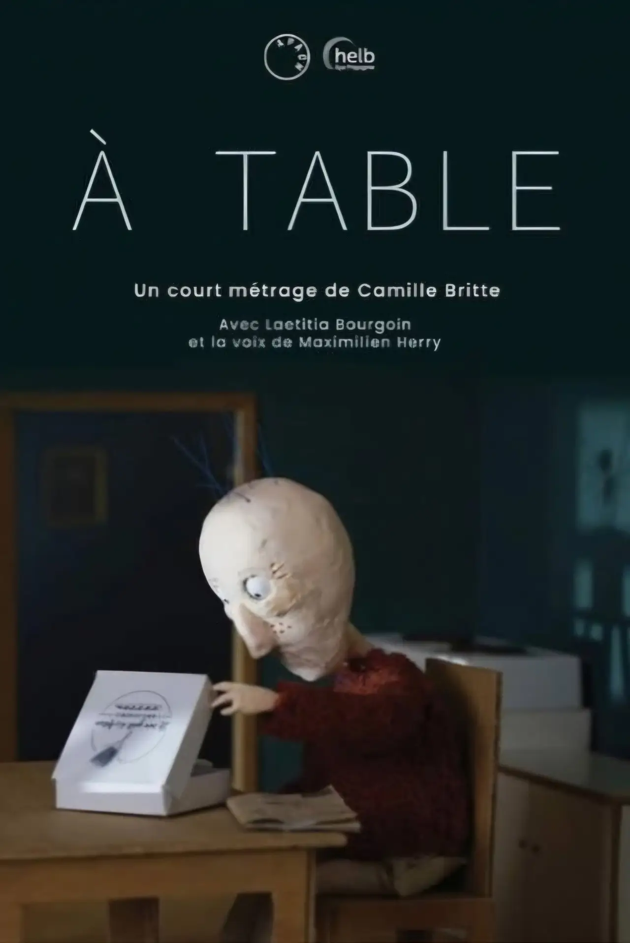 Plakat filmowy "À table"