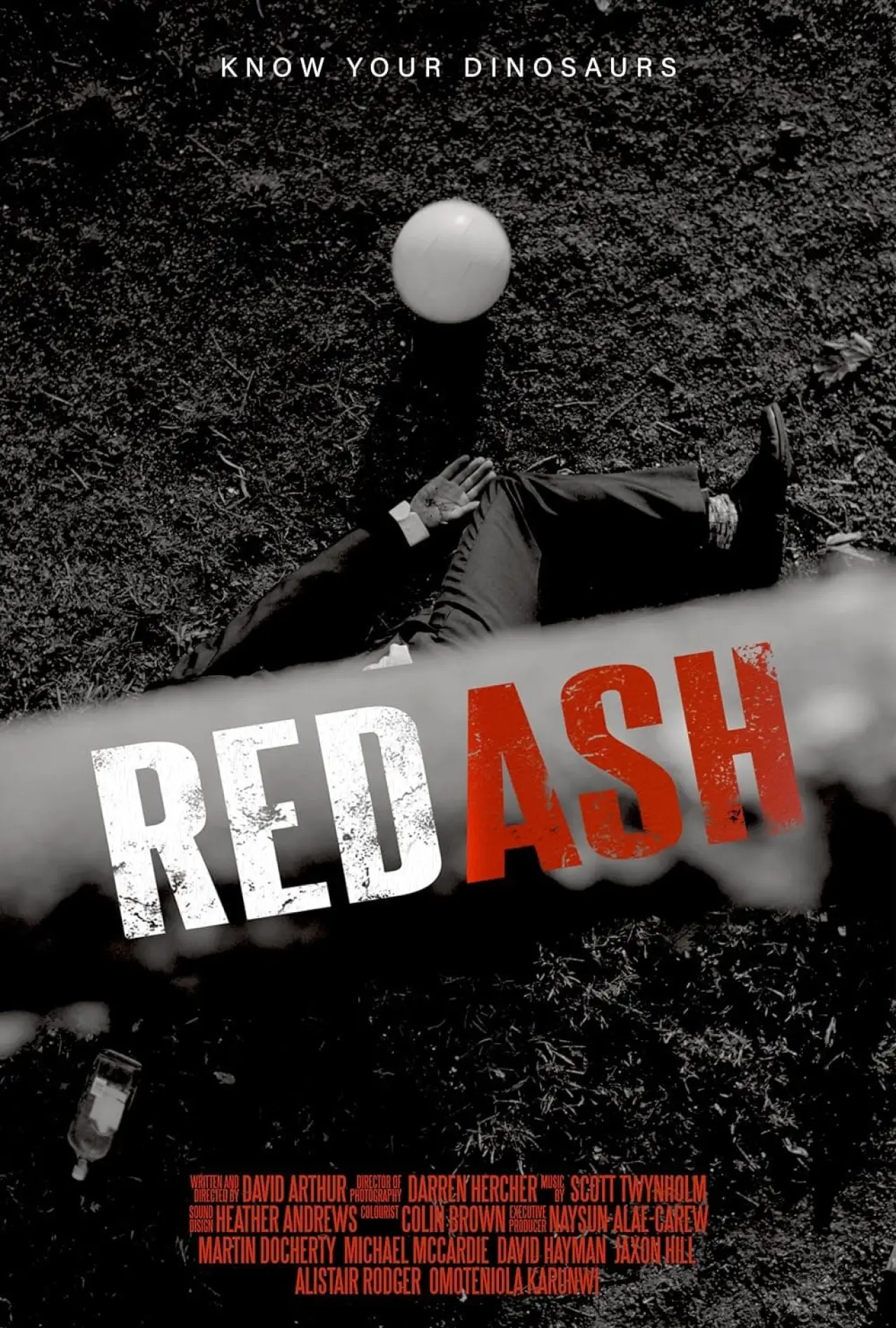 Plakat filmowy "Red Ash"
