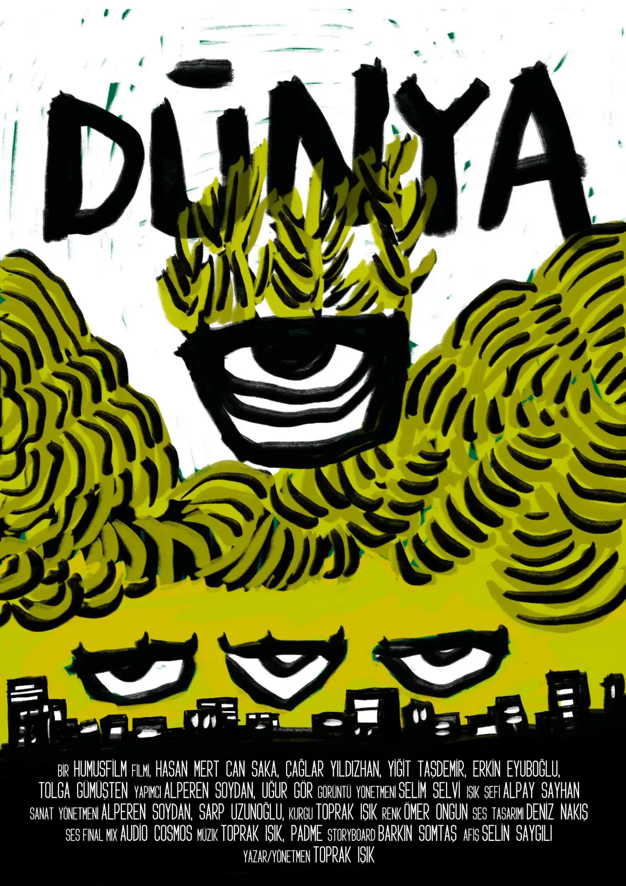 Plakat filmowy "Dünya"