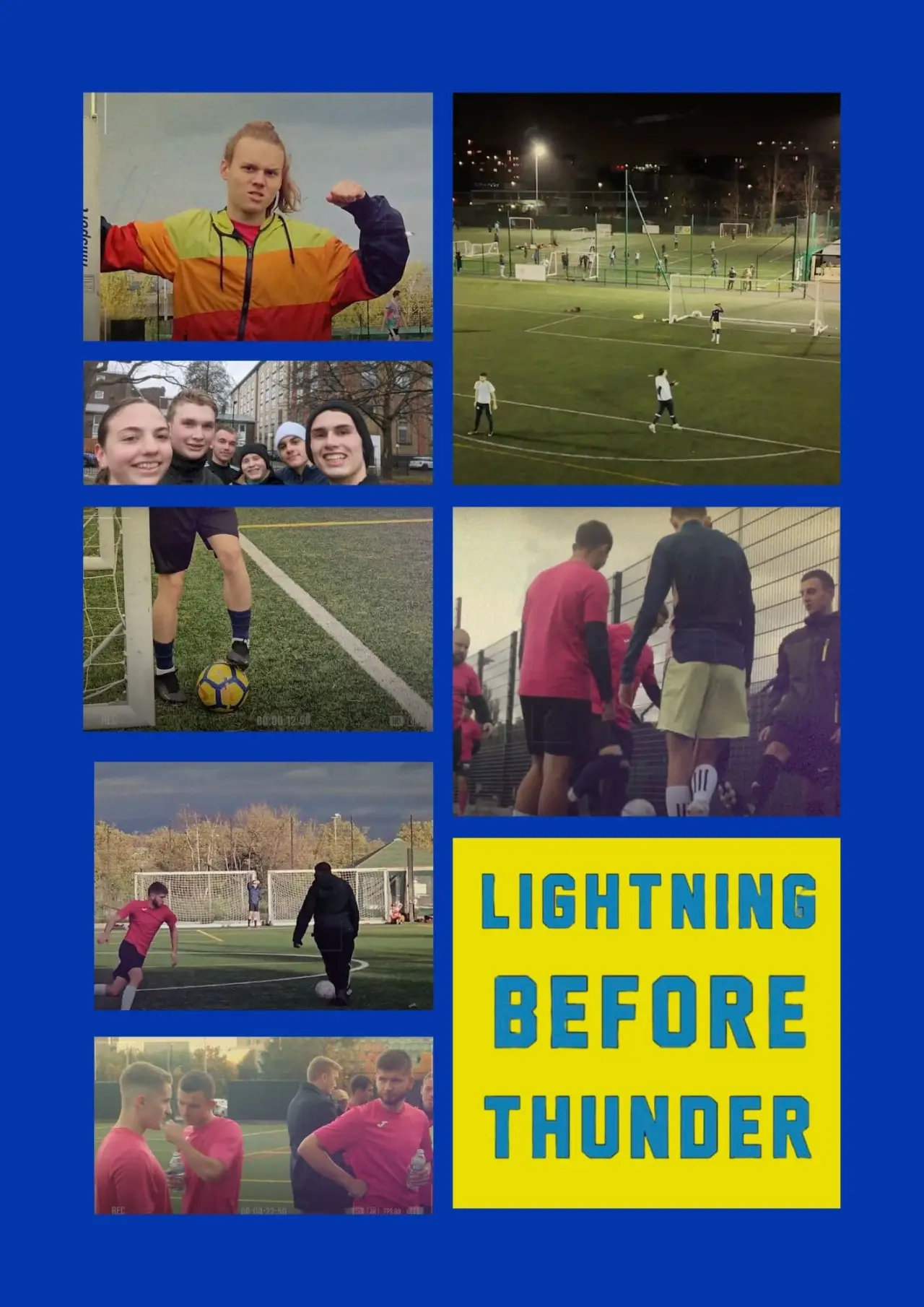 Plakat filmowy "Lightning Before Thunder"