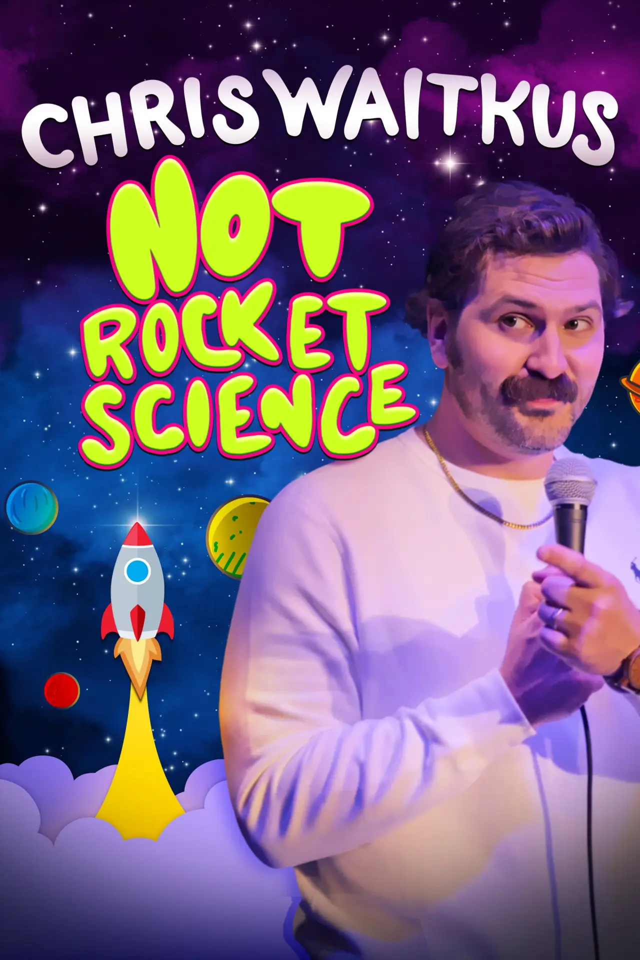 Plakat filmowy "Chris Waitkus: Not Rocket Science"