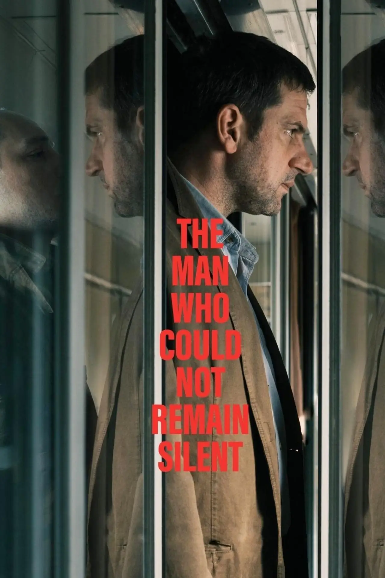 Plakat filmowy "Człowiek, który nie potrafił milczeć"