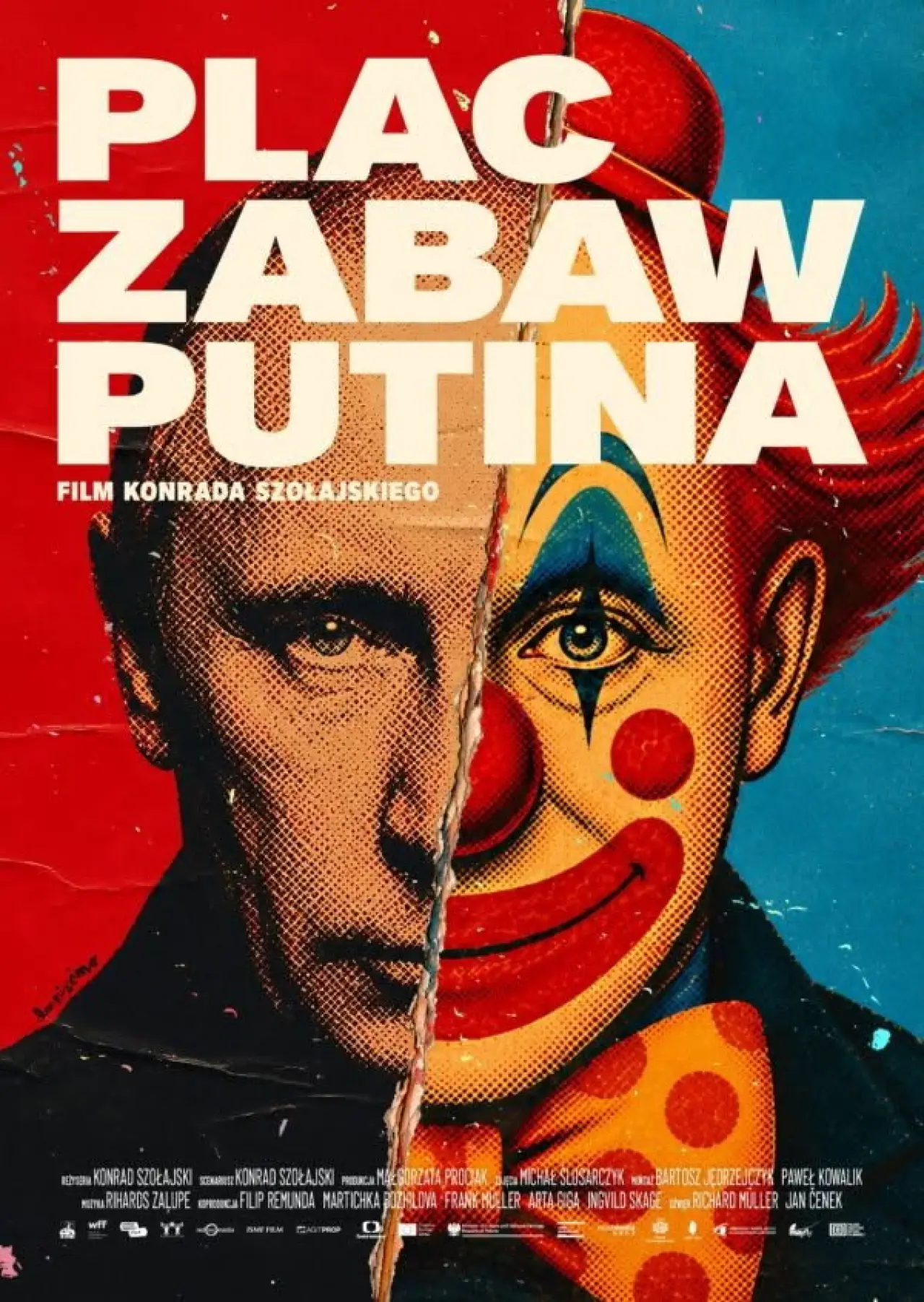 Plakat filmowy "Plac zabaw Putina"