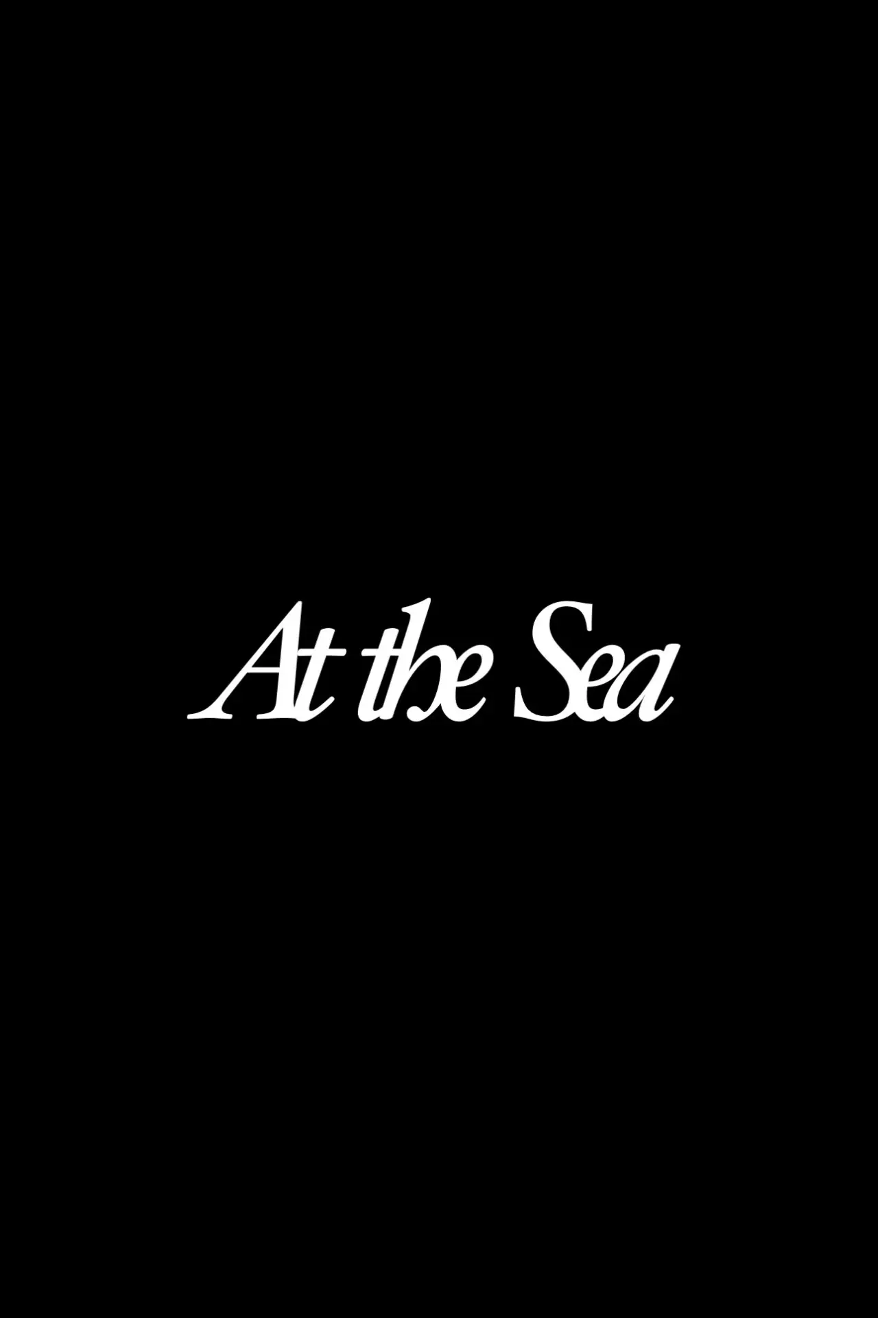 Plakat filmowy "At the Sea"