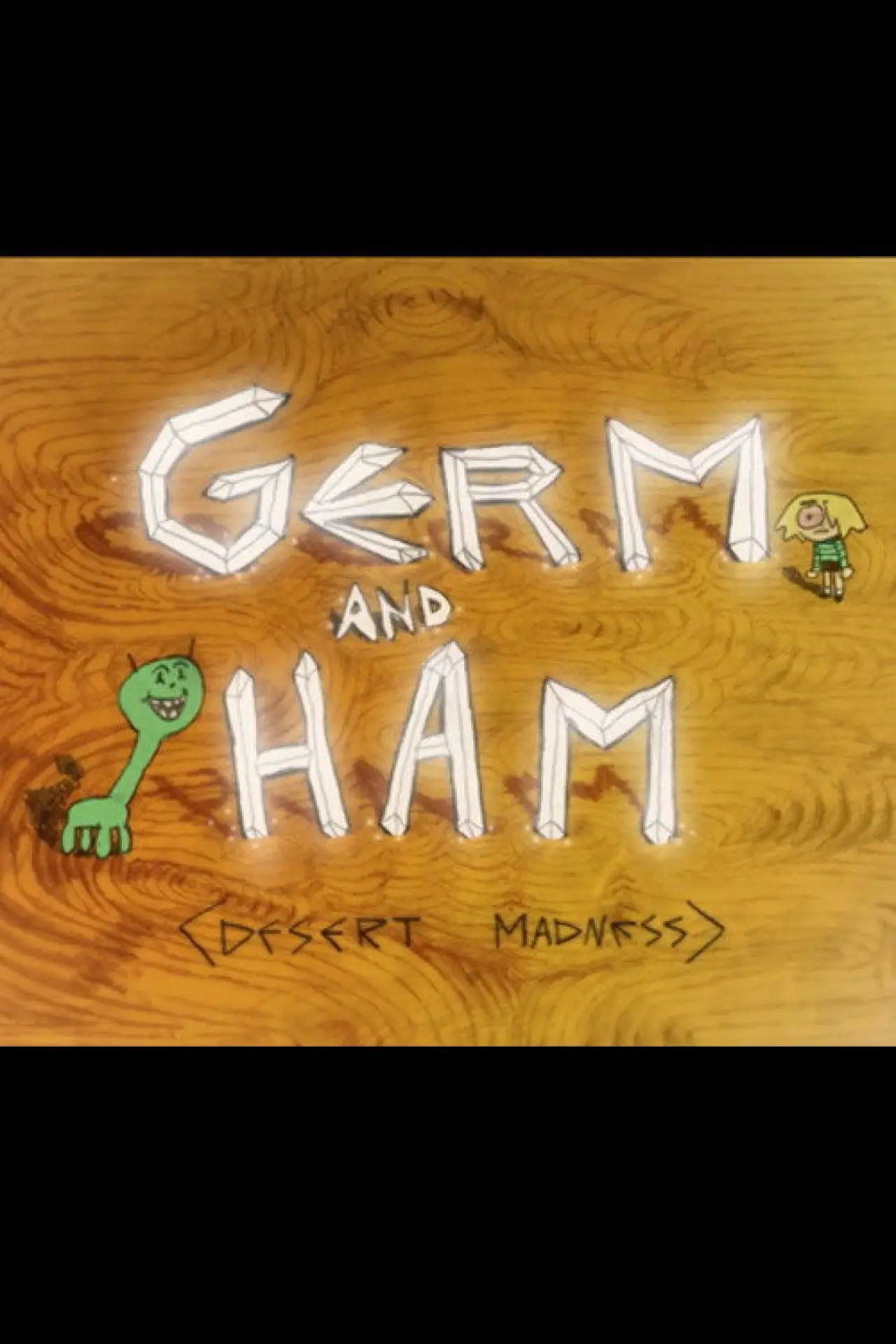 Plakat filmowy "Germ and Ham: Desert Madness"