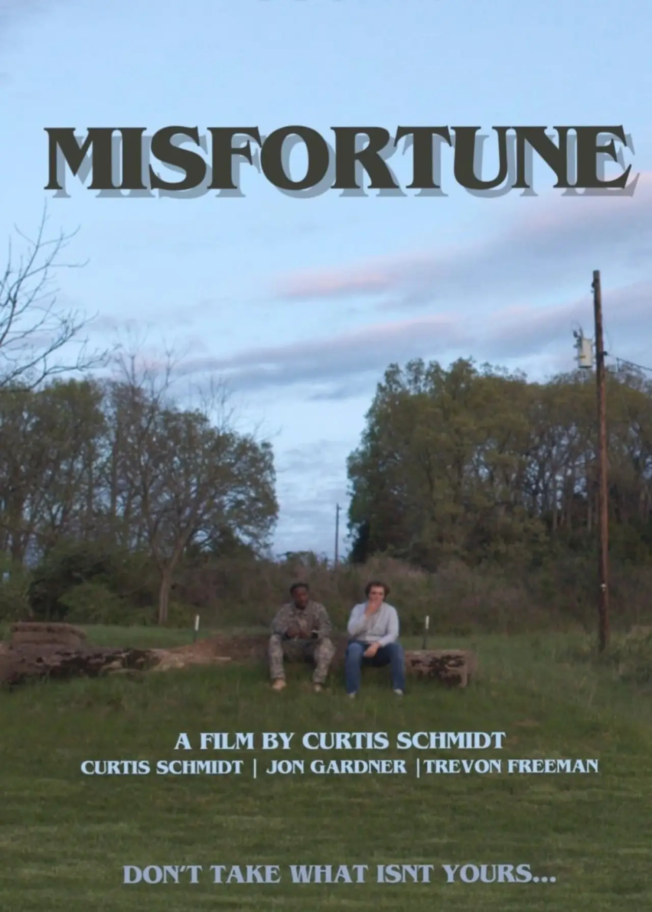 Plakat filmowy "Misfortune"