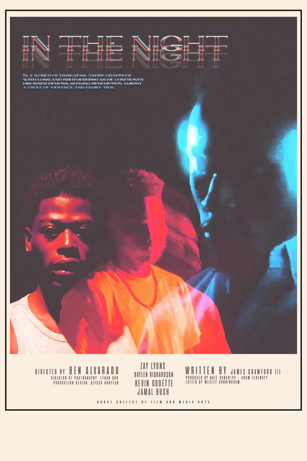 Plakat filmowy "In The Night"