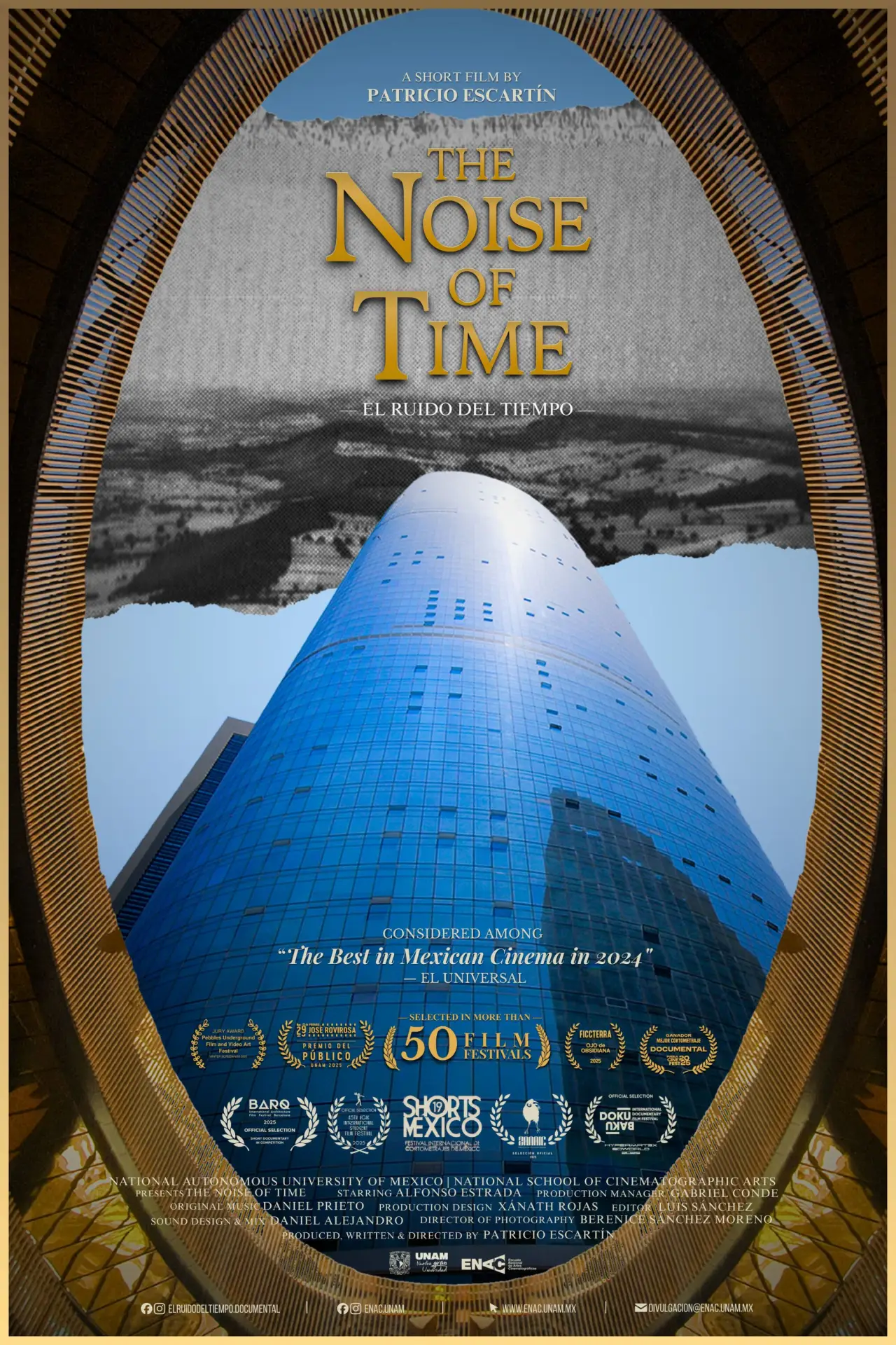 Plakat filmowy "El ruido del tiempo"