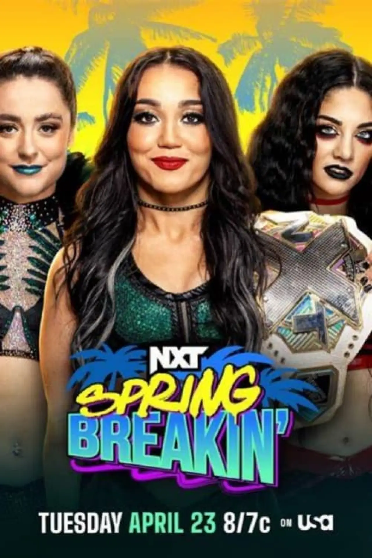 Plakat filmowy "WWE NXT Spring Breakin