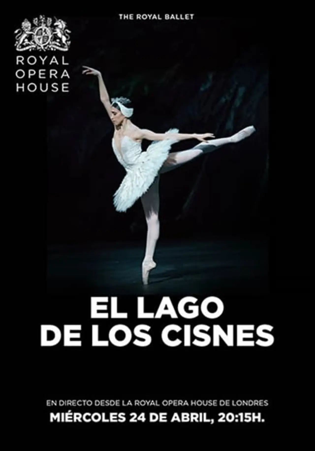 Plakat filmowy "Swan Lake - Live from the Royal Ballet"