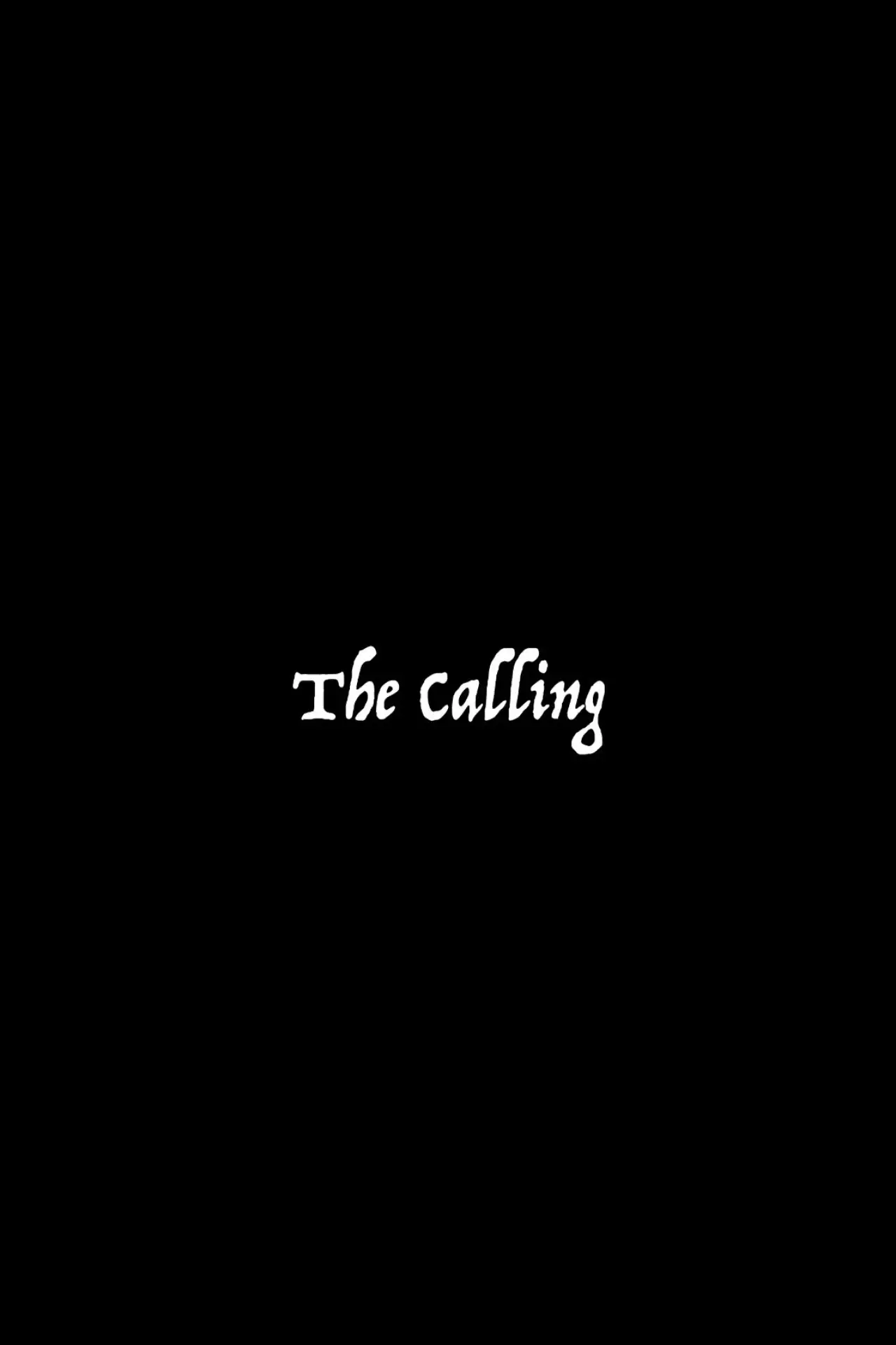 Plakat filmowy "The Calling"