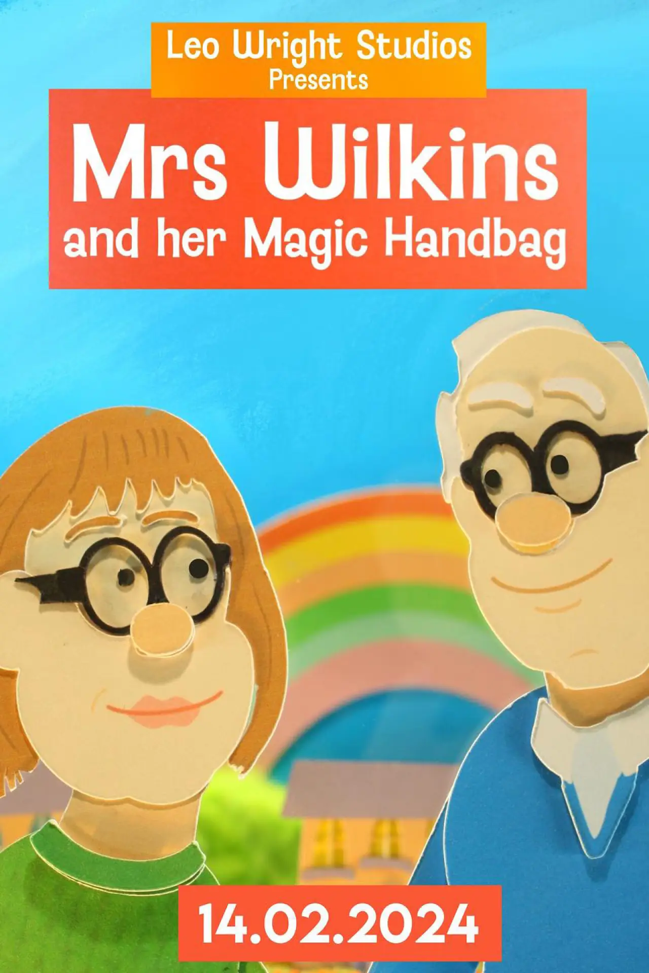 Plakat filmowy "Mrs Wilkins and her Magic Handbag"