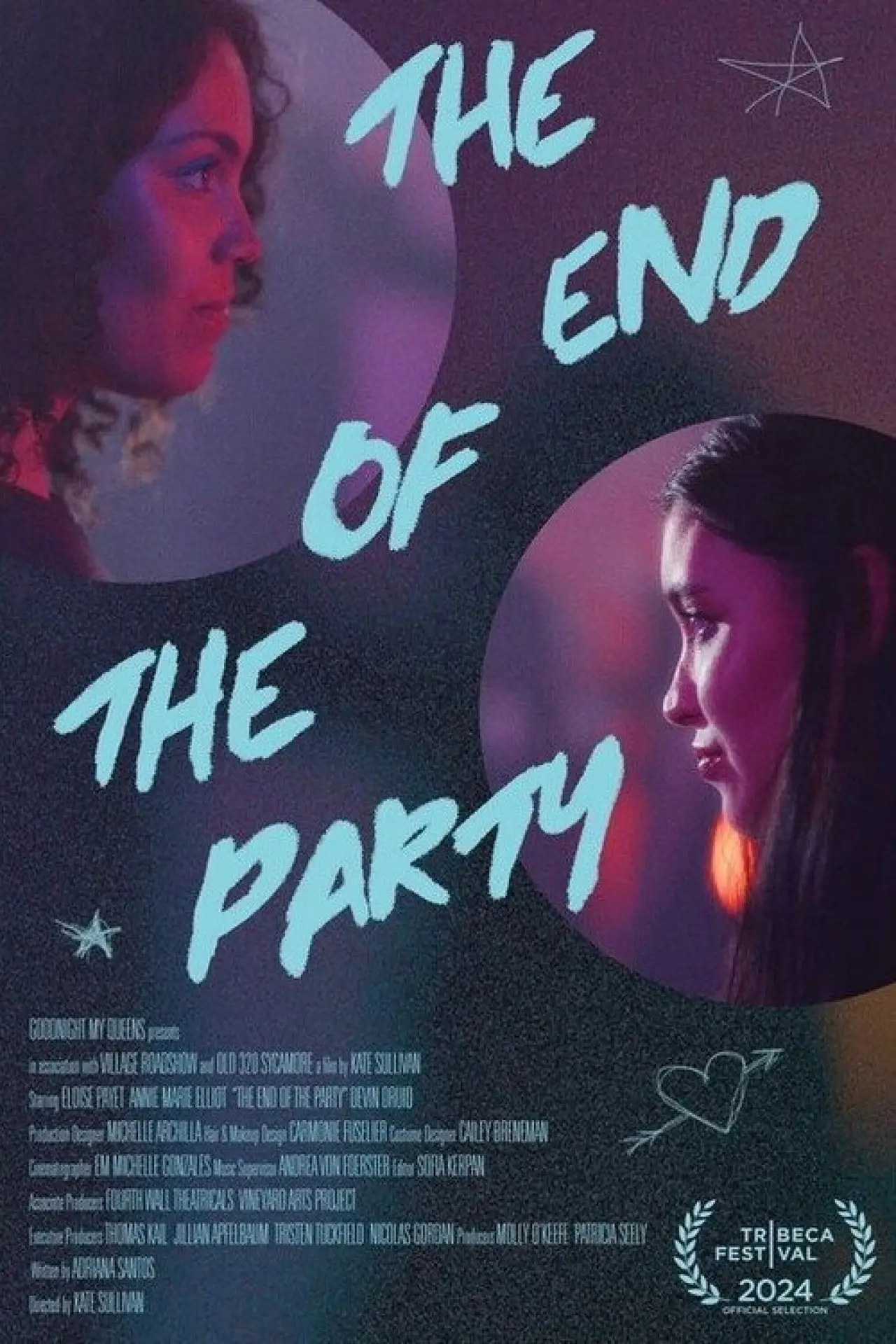 Plakat filmowy "The End of the Party"