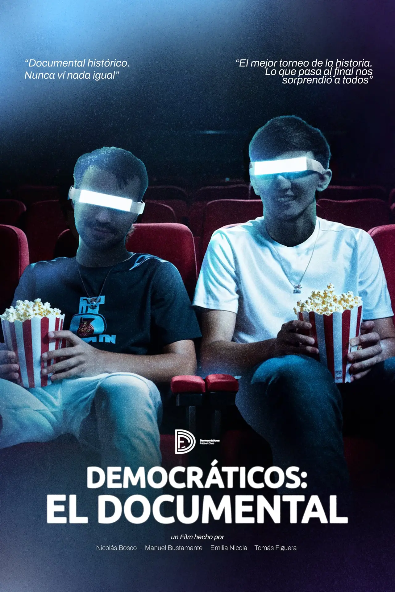Plakat filmowy "Democráticos: El Documental"