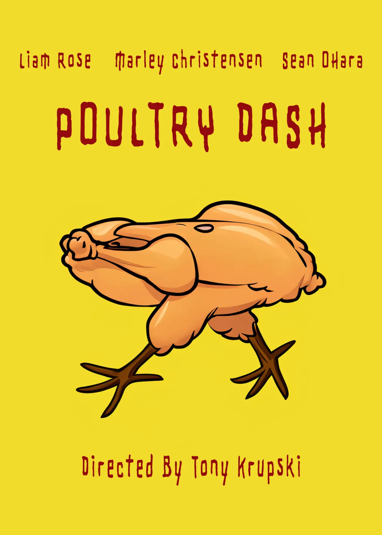Plakat filmowy "Poultry Dash"