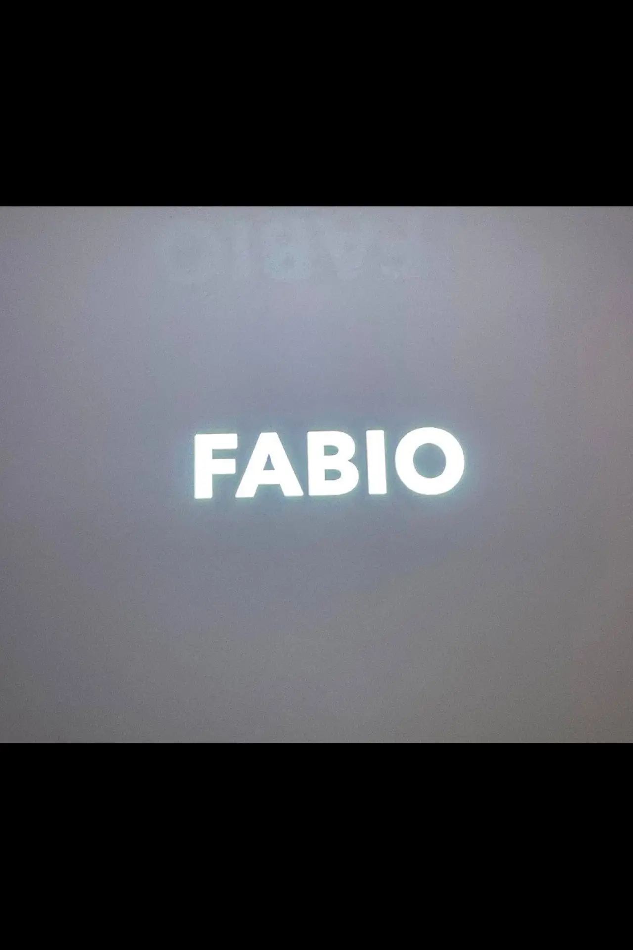 Plakat filmowy "Fabio"