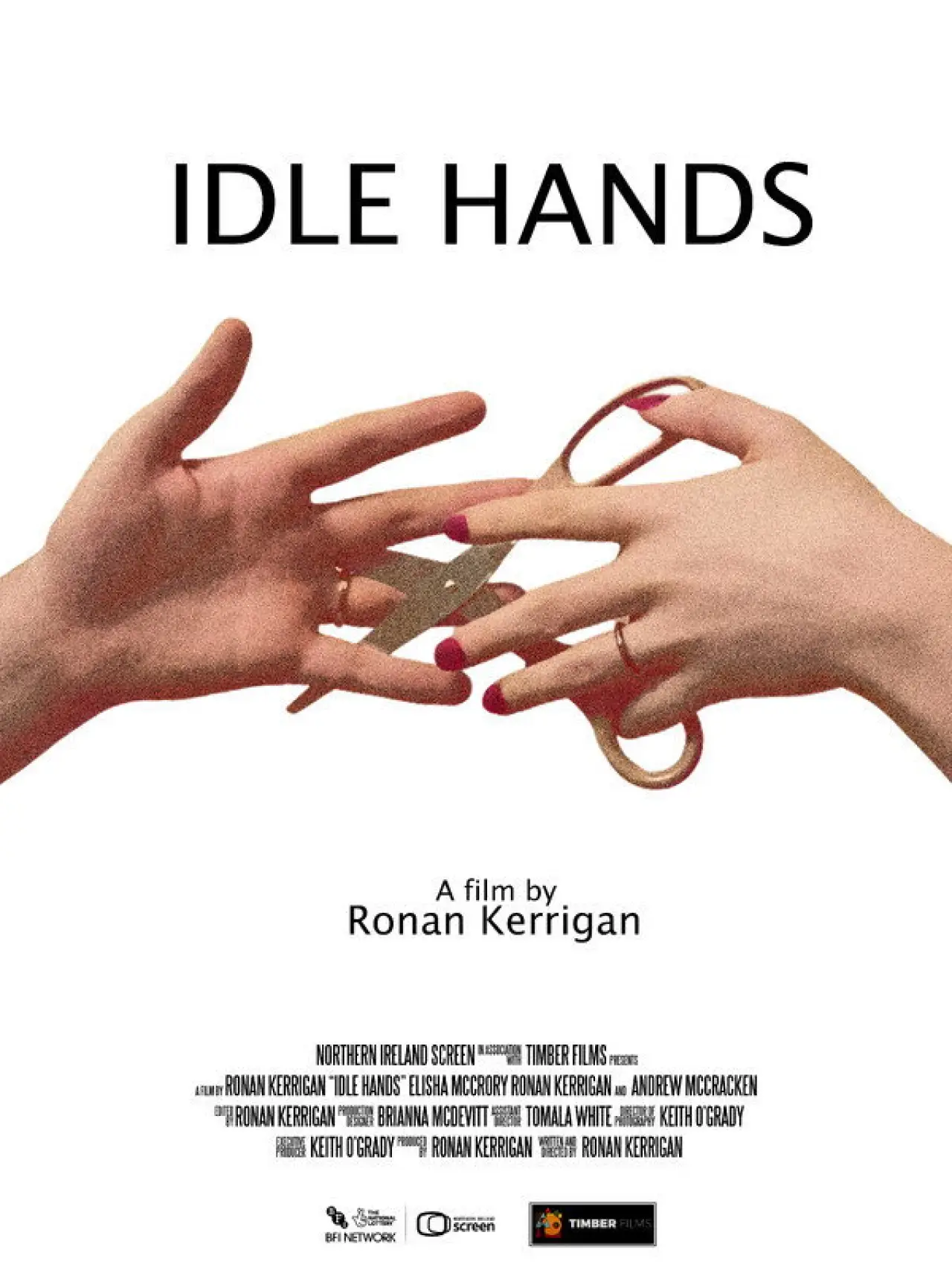 Plakat filmowy "Idle Hands"