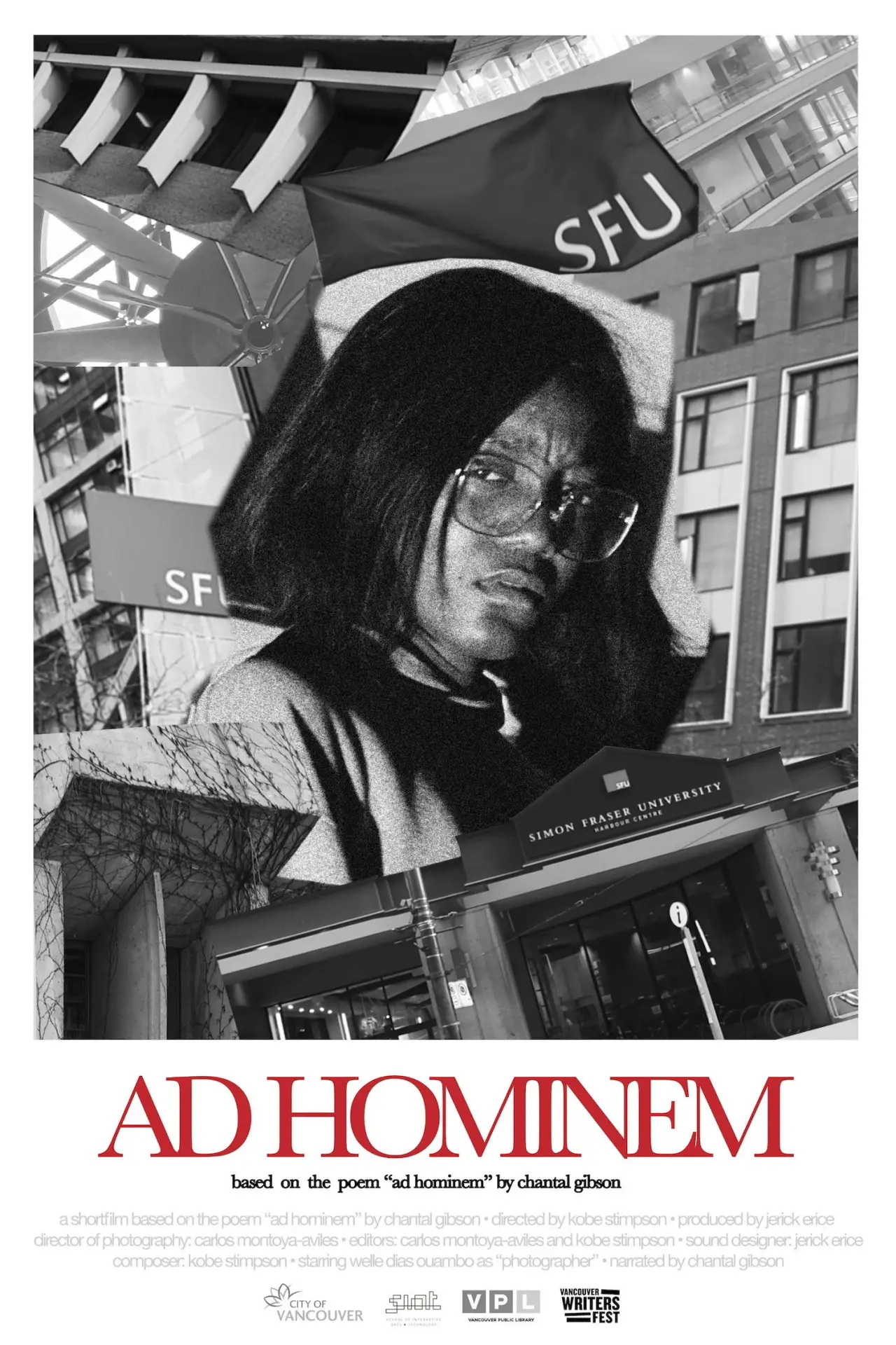 Plakat filmowy "Ad Hominem"