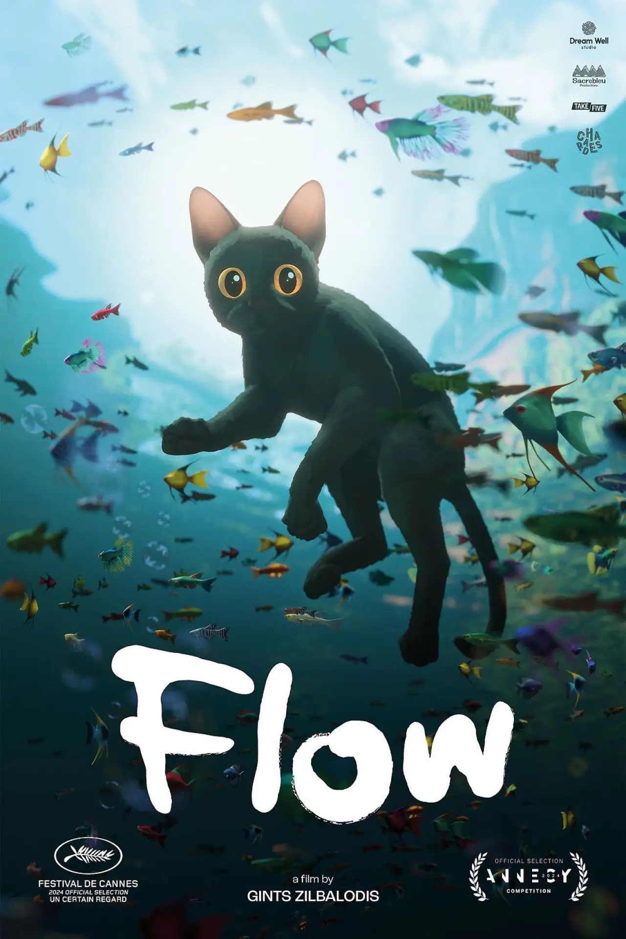 Plakat filmowy "FLOW"