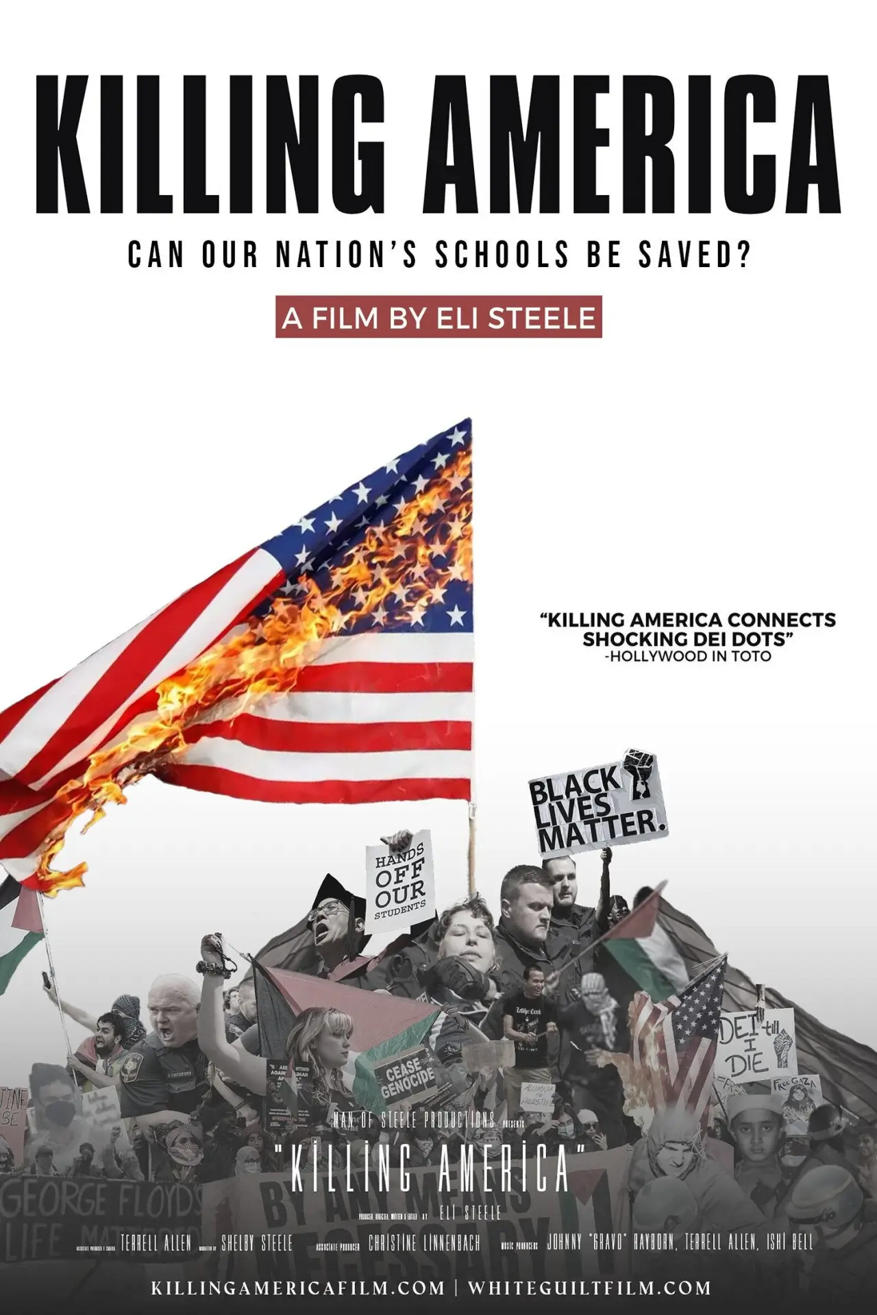 Plakat filmowy "Killing America"