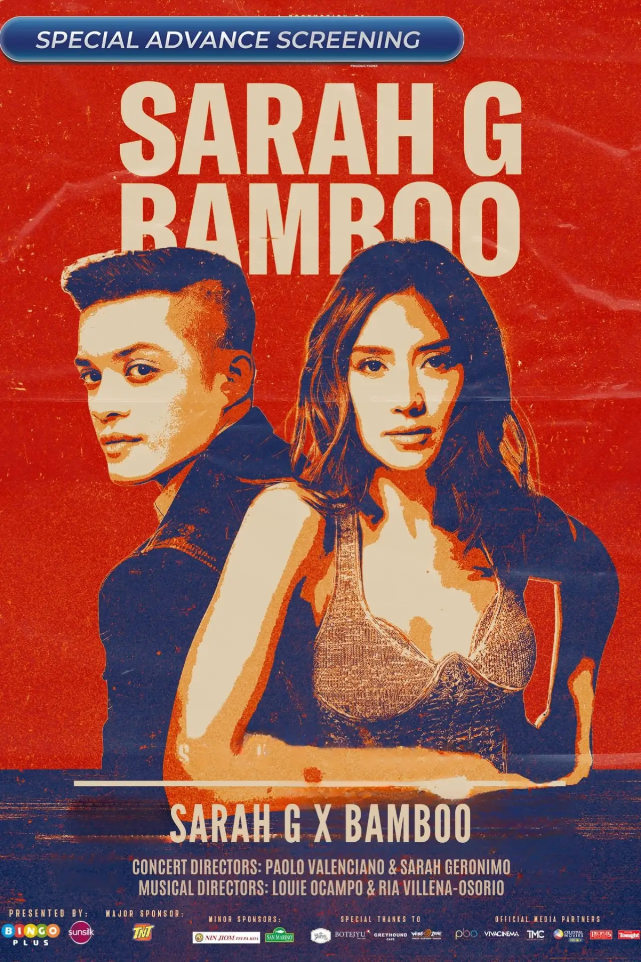 Plakat filmowy "Sarah G X Bamboo"