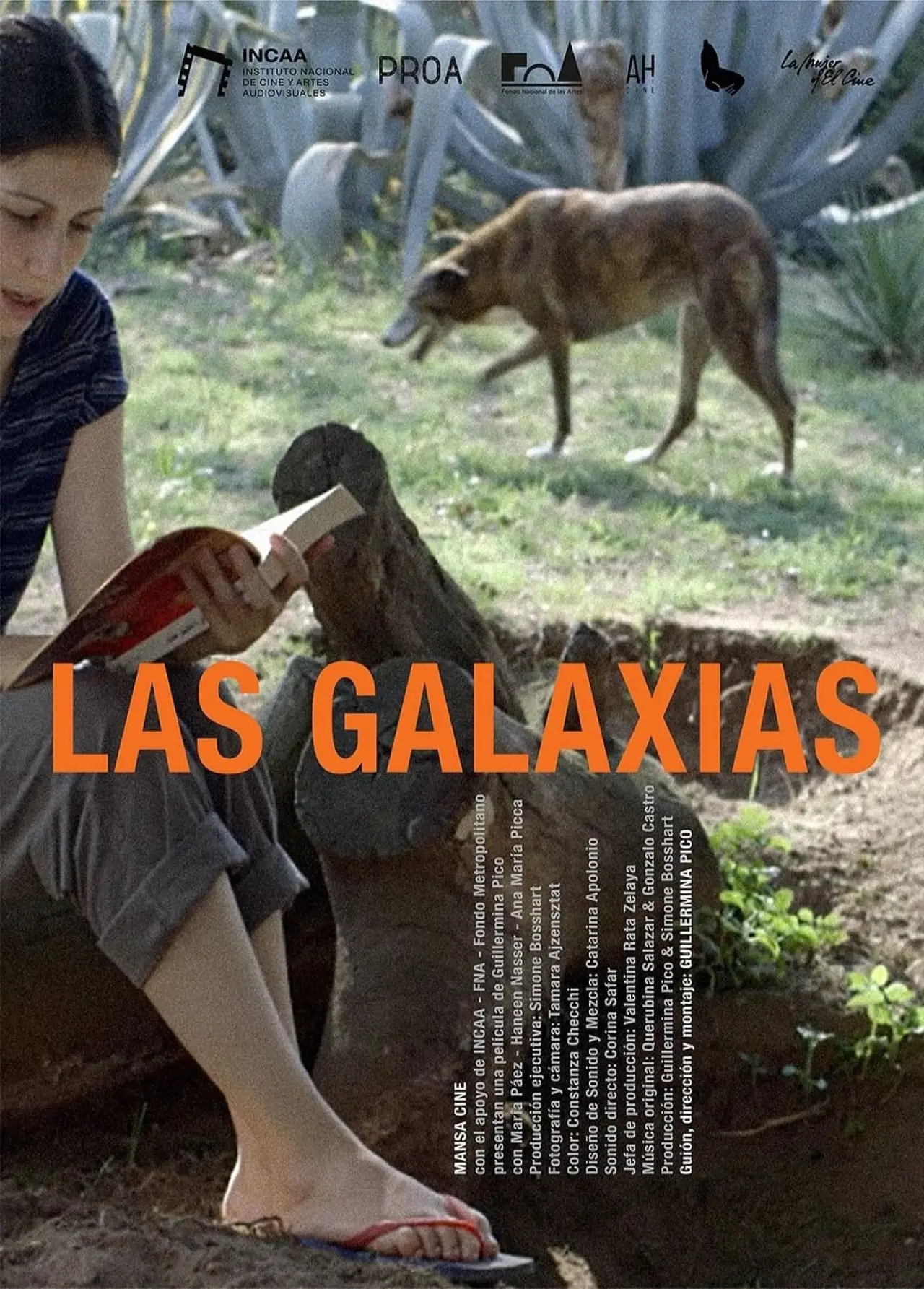 Plakat filmowy "Las Galaxias"