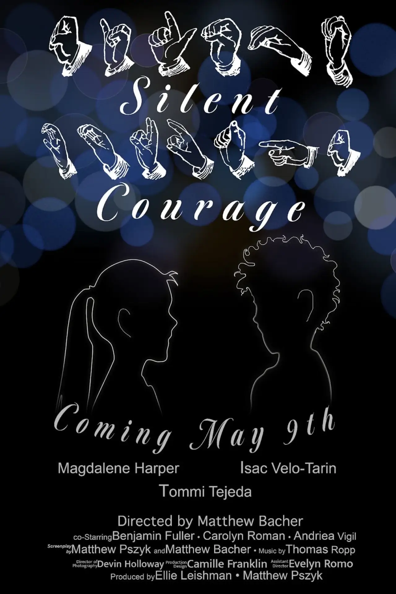 Plakat filmowy "SIlent Courage"