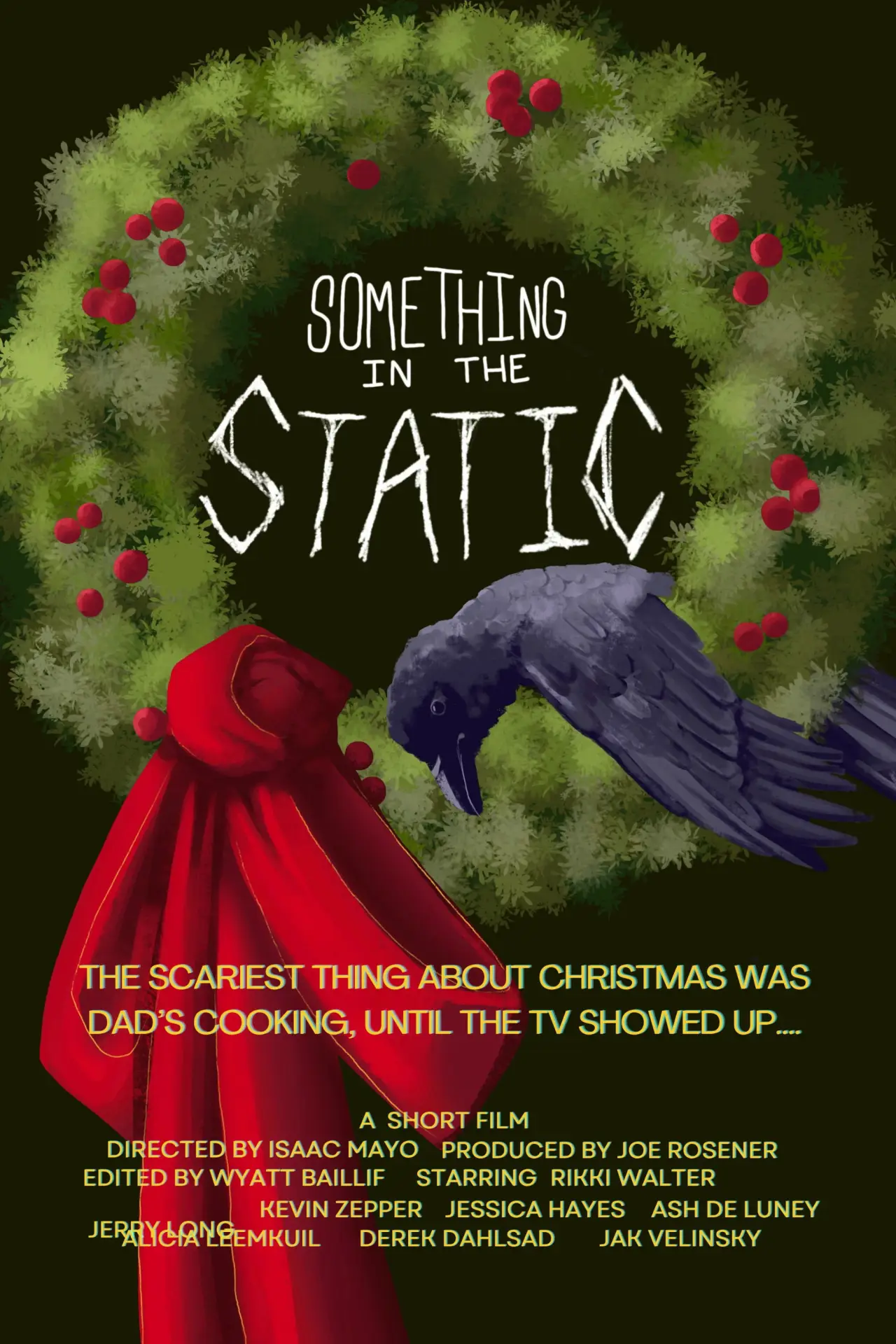 Plakat filmowy "Something in the Static"