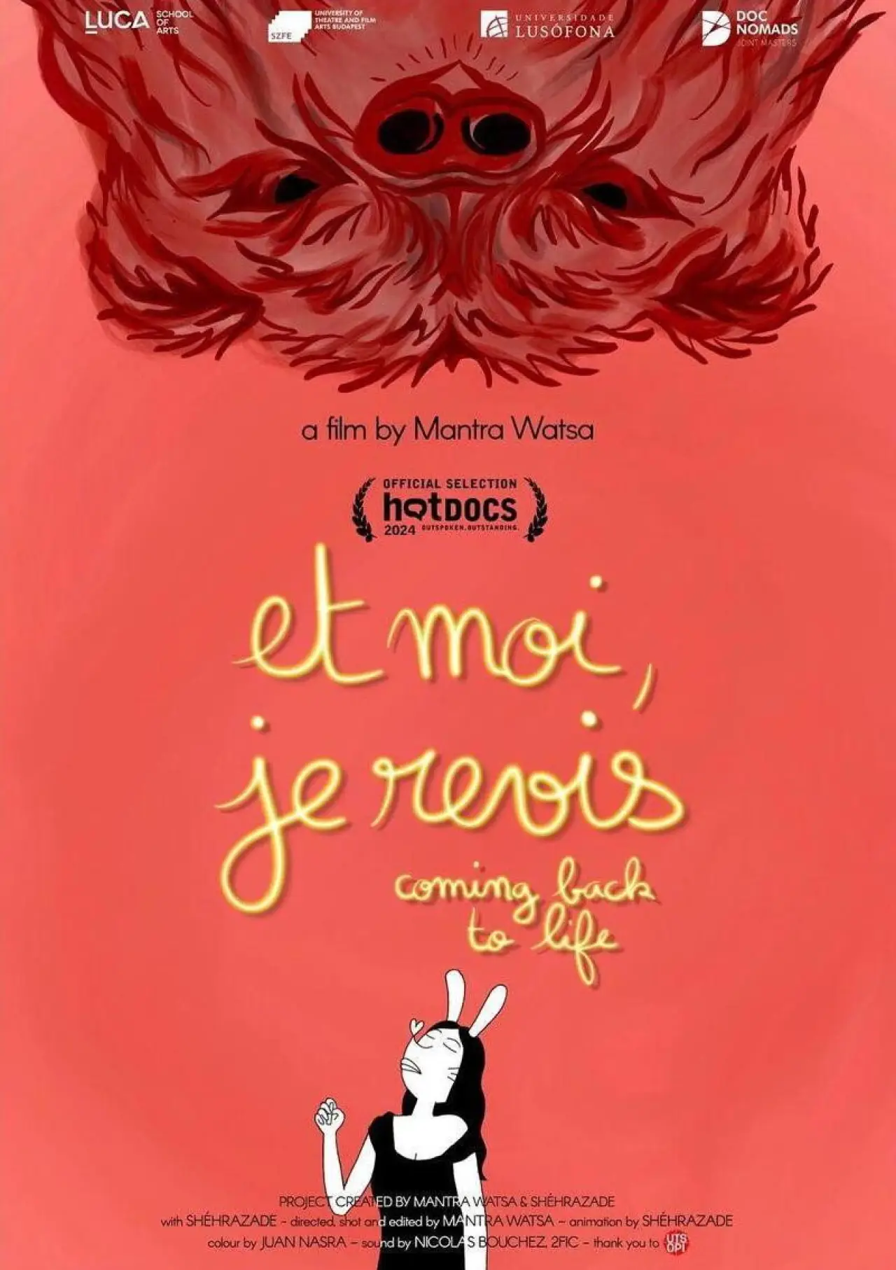 Plakat filmowy "Et Moi, Je Revis"