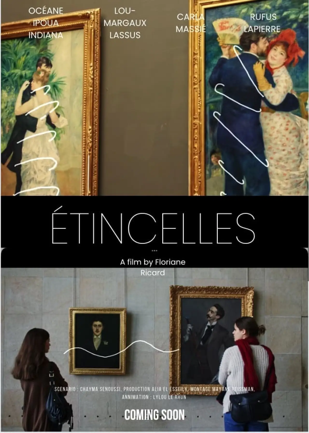 Plakat filmowy "Étincelles"