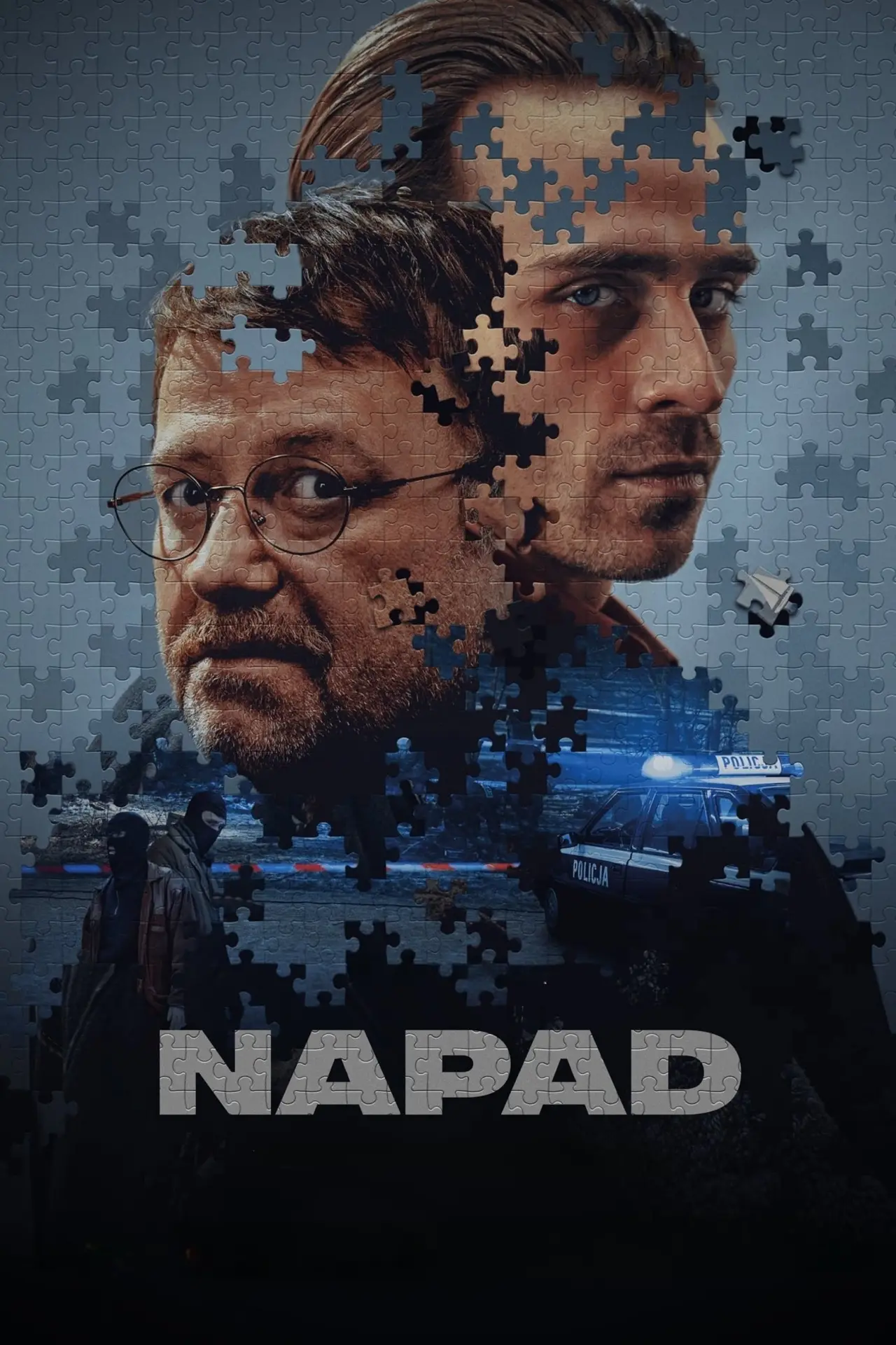 Plakat filmowy "Napad"