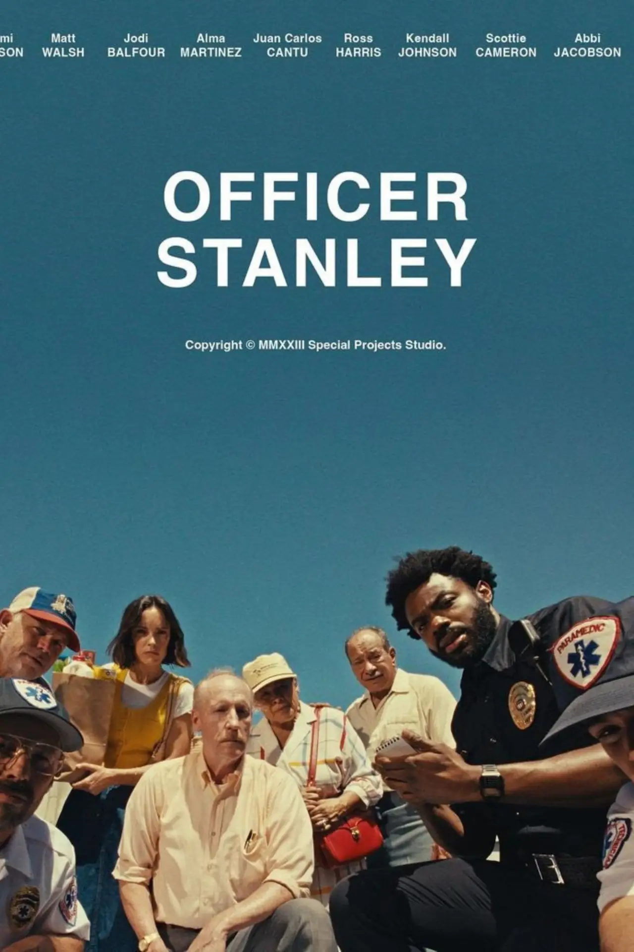 Plakat filmowy "Officer Stanley"