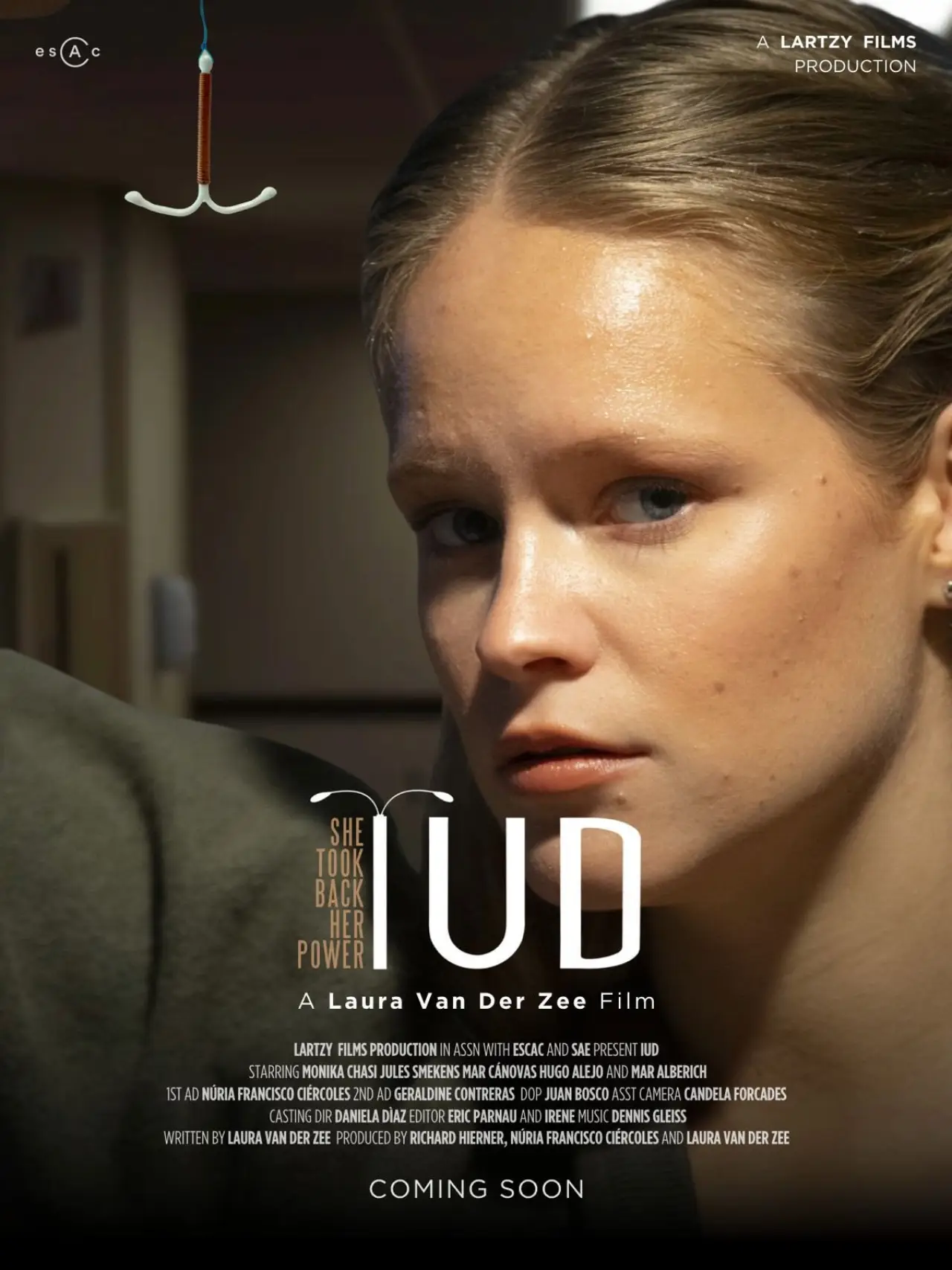 Plakat filmowy "IUD"