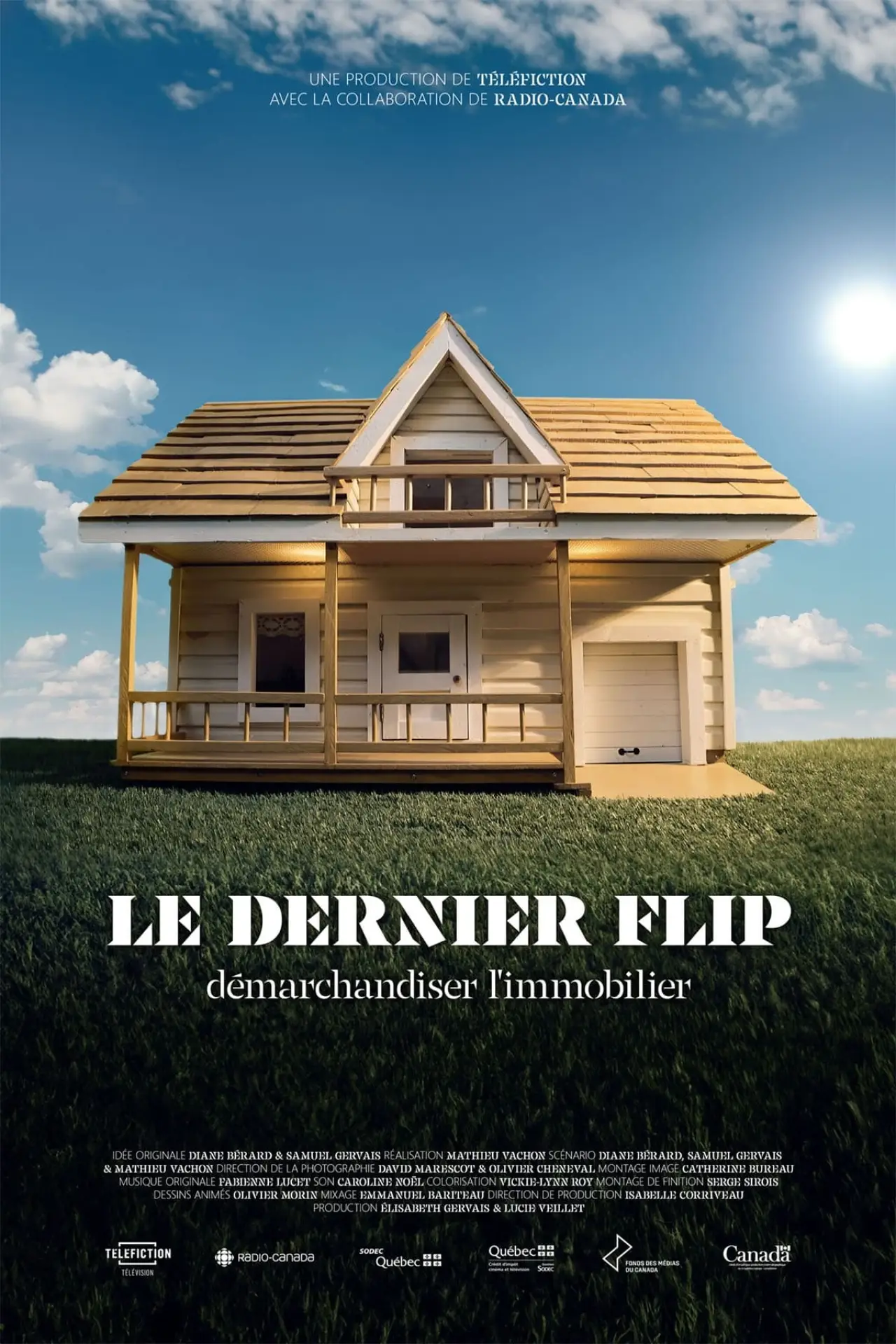 Plakat filmowy "Le dernier flip: démarchandiser"