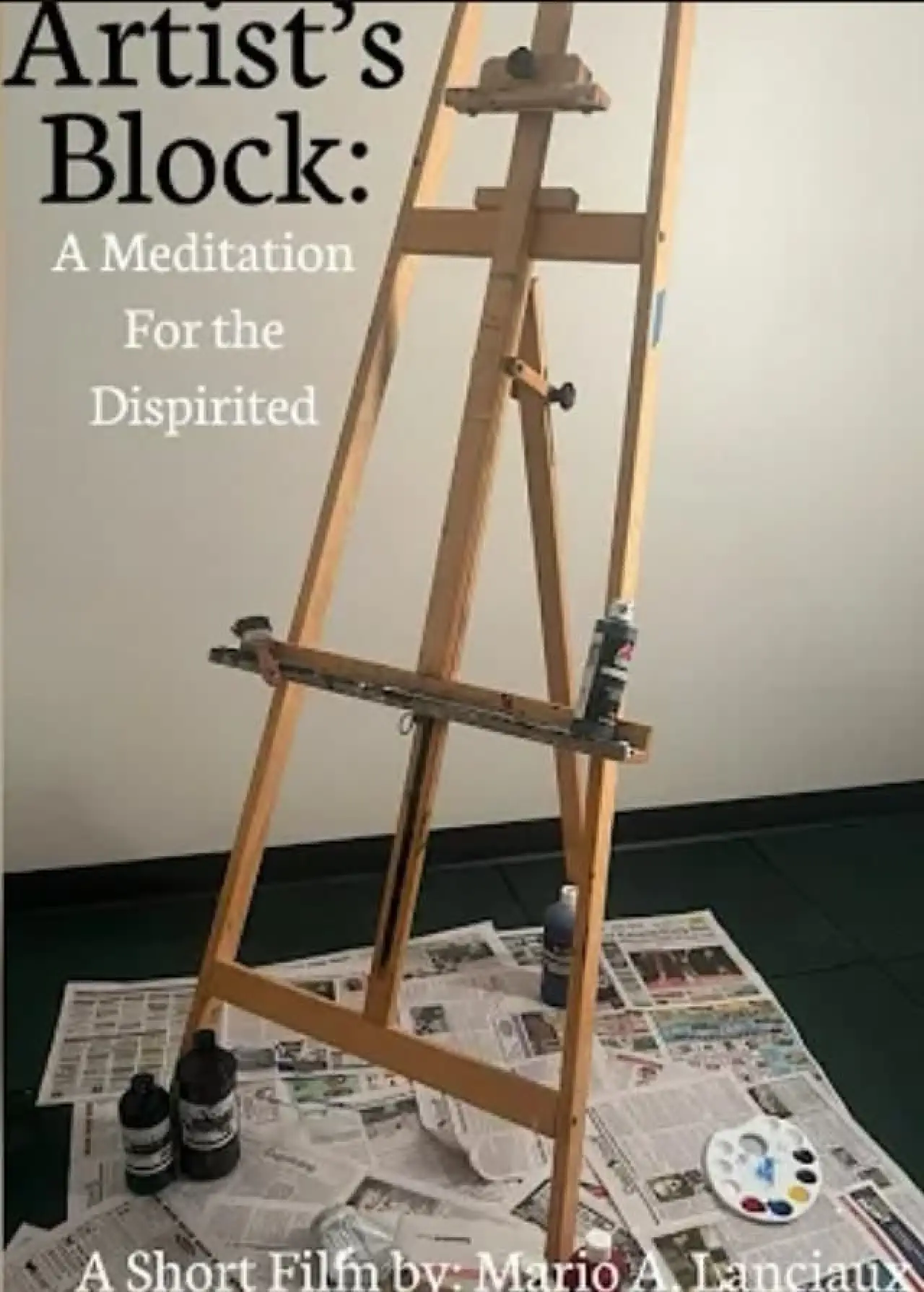 Plakat filmowy "Artist’s Block: Meditation for the Dispirited"