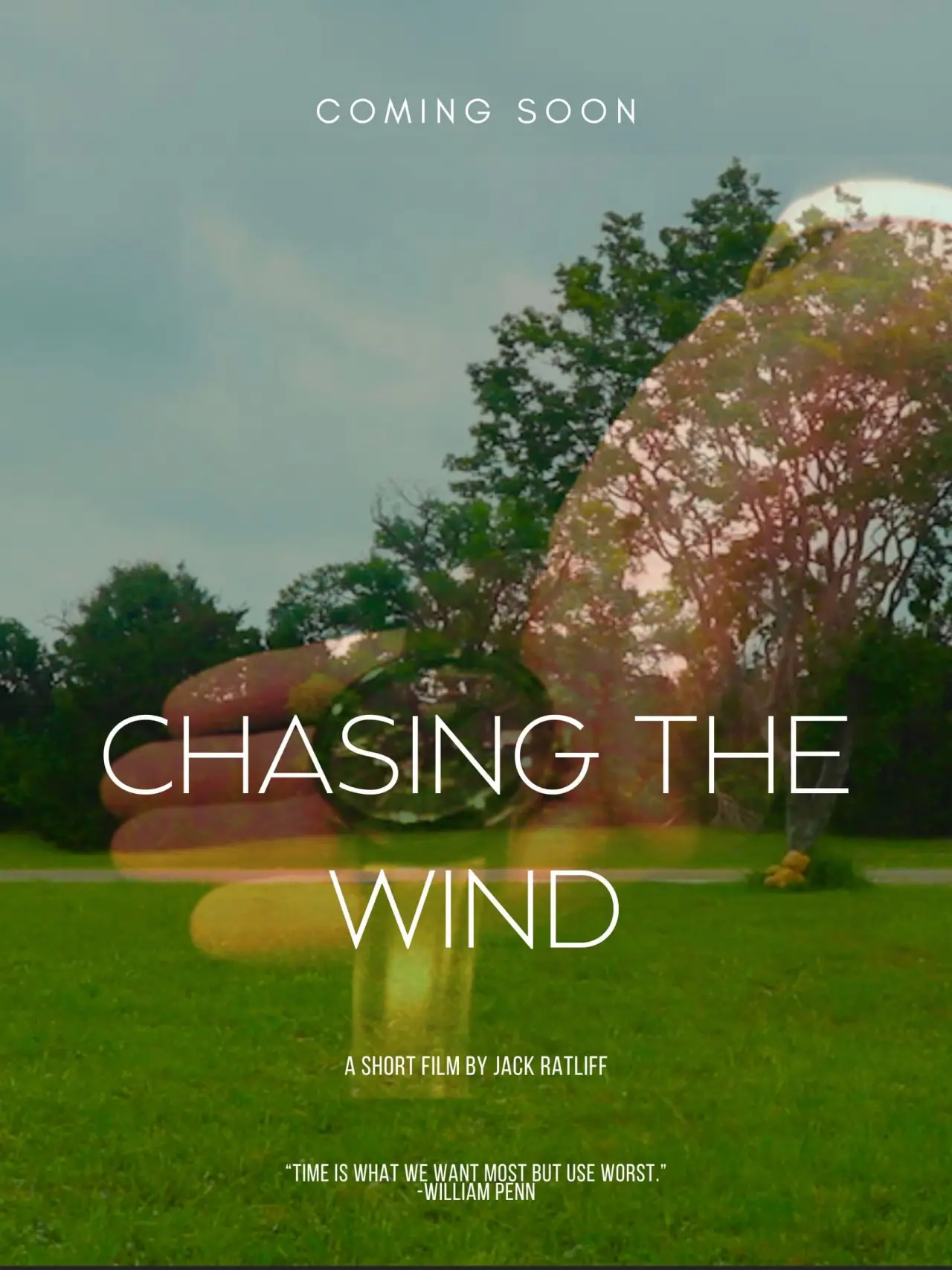 Plakat filmowy "Chasing the Wind"