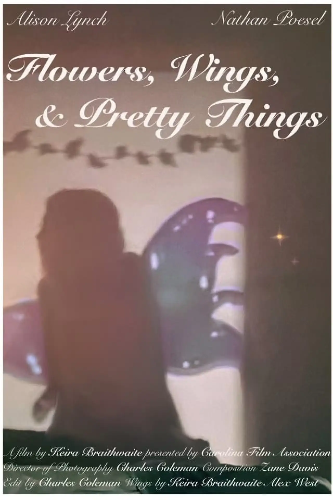 Plakat filmowy "Flowers, Wings, and Pretty Things"