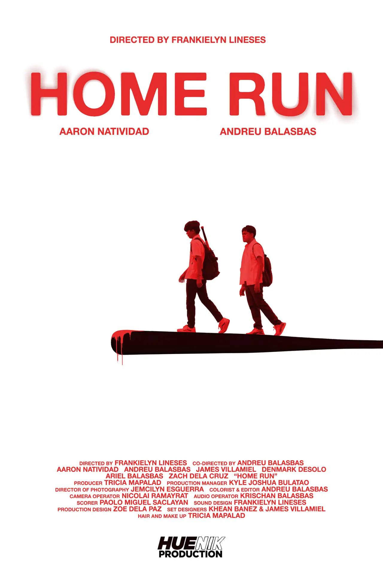 Plakat filmowy "Home Run"