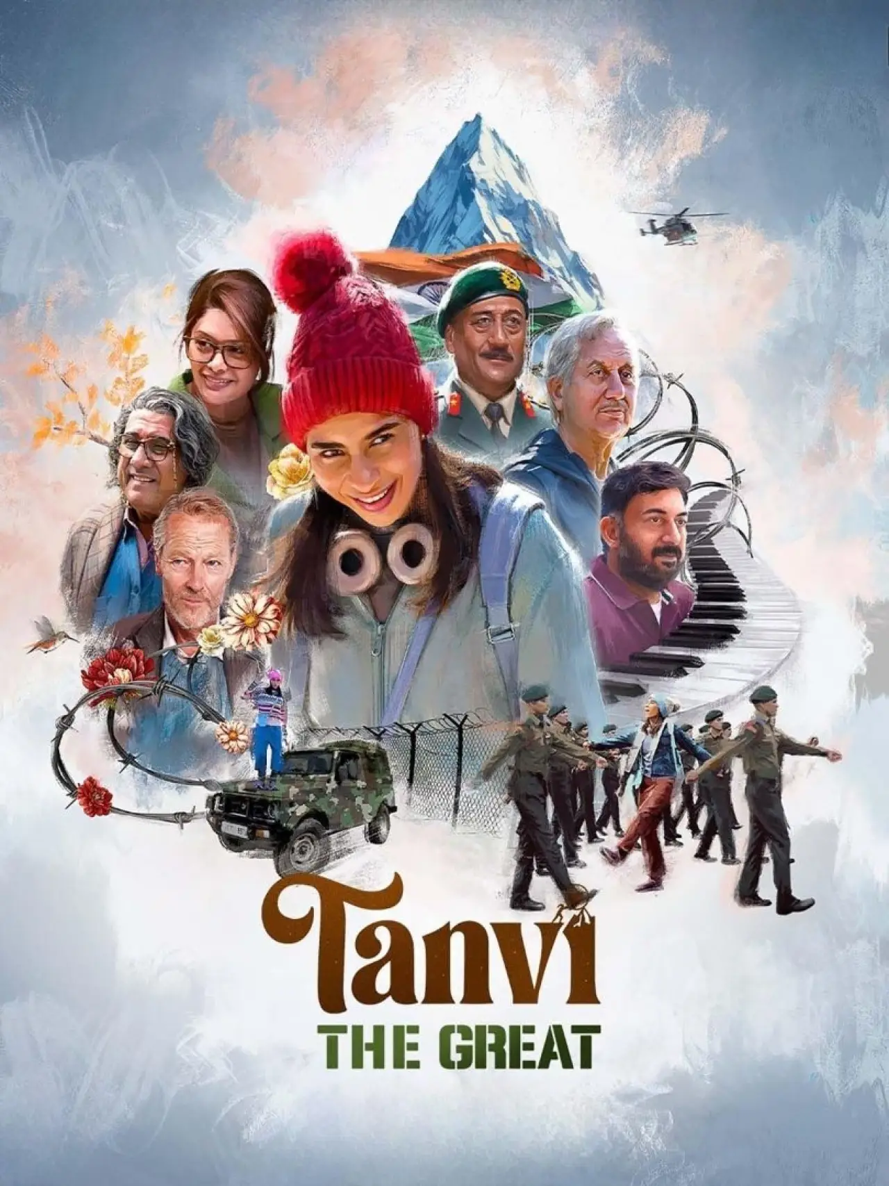 Plakat filmowy "तन्वी द ग्रेट"